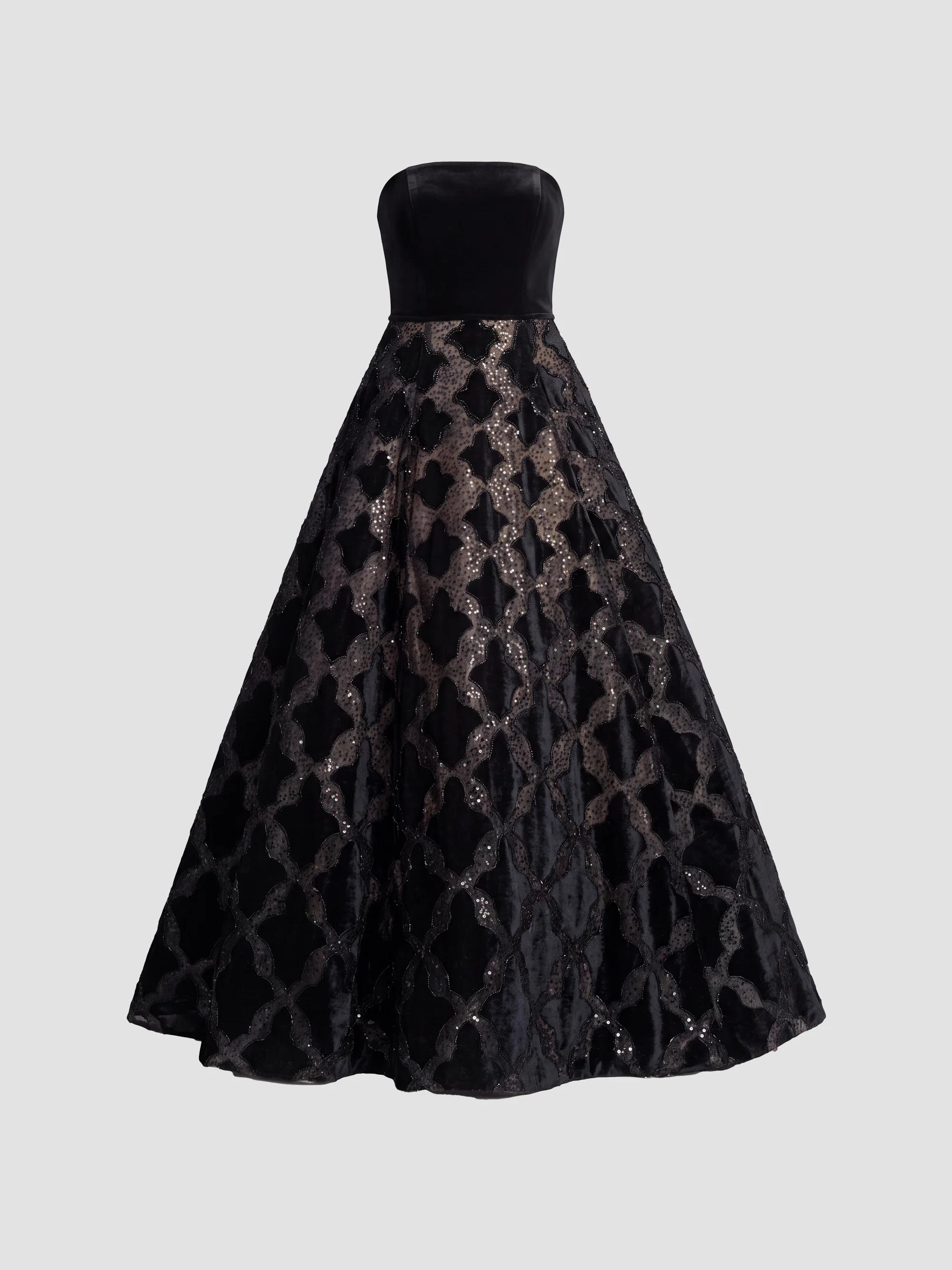 mac duggal polka dot tulle sweetheart bustier a-line midi dress Cocktail Plus Size Wedding Nicole Kidman's chic look Color:Nude This stunning Pearl Beaded