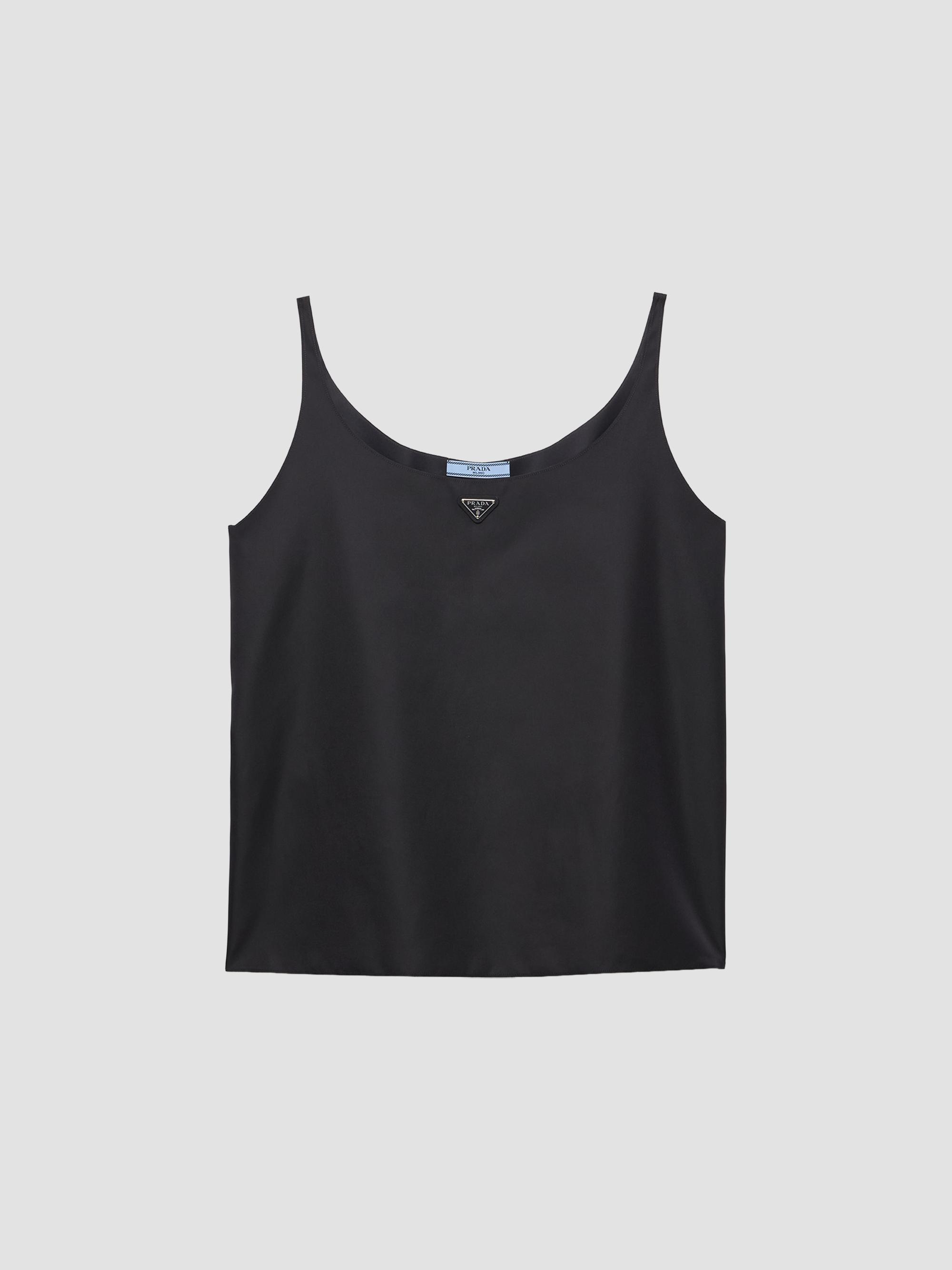 Women's Nylon Tank Top - Black - Size 0