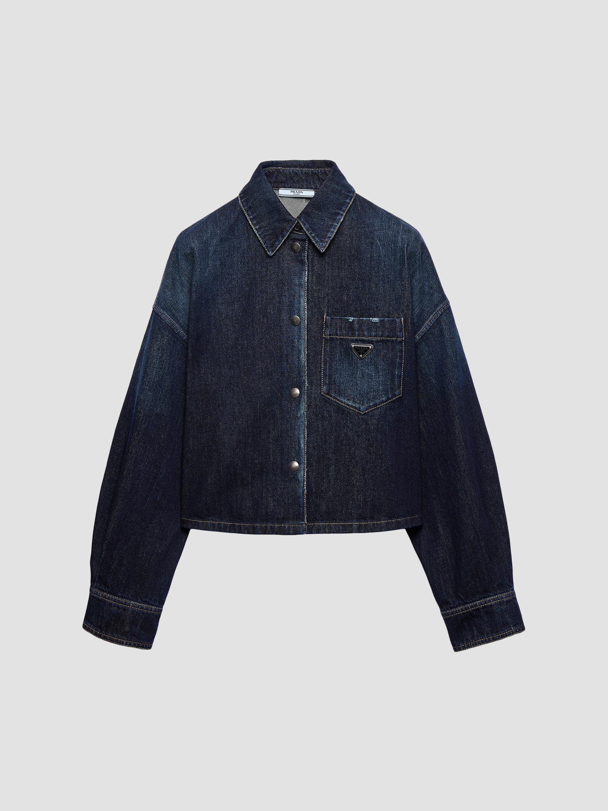 Prada Denim Shirt | Saks Fifth Avenue