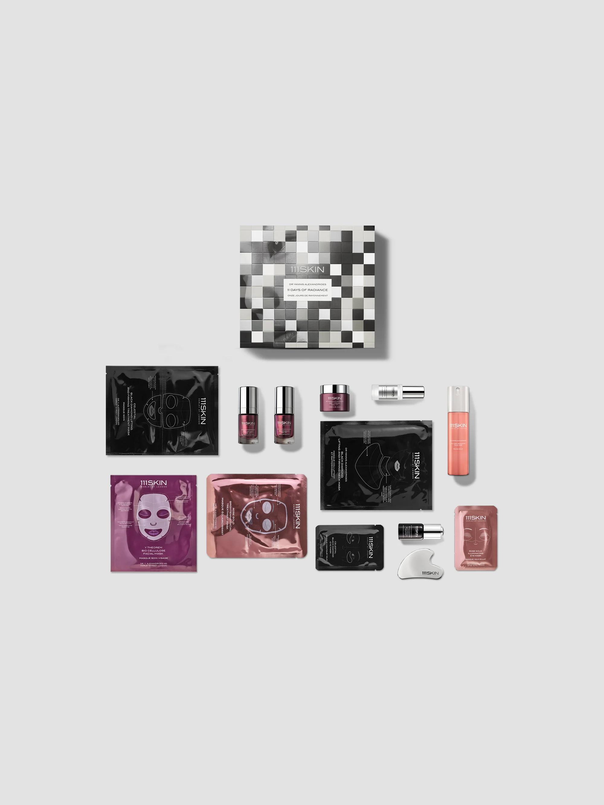 111SKIN 11 Days Of Radiance 13-Piece Advent Calendar