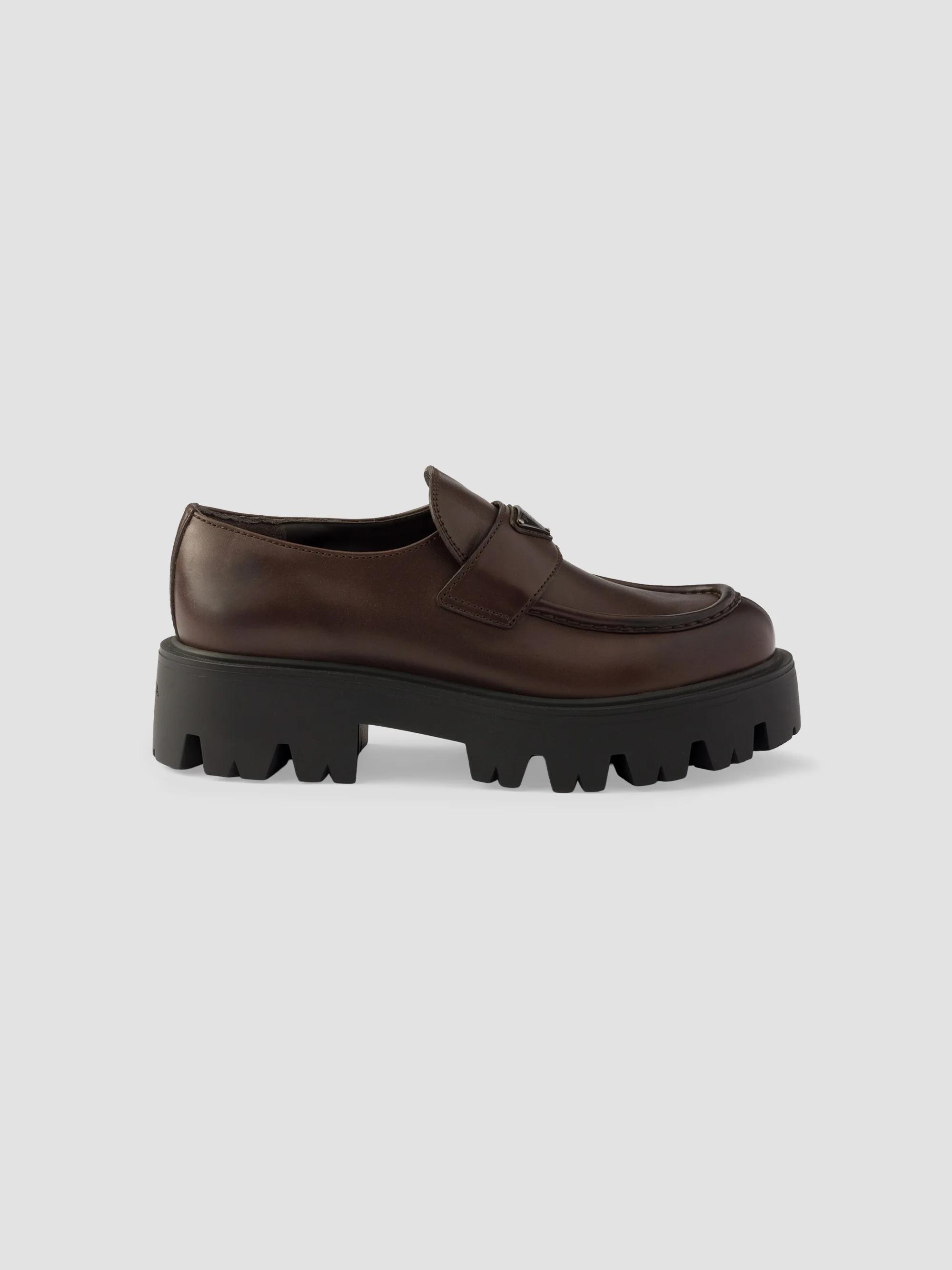 Prada Leather Loafers | Saks Fifth Avenue