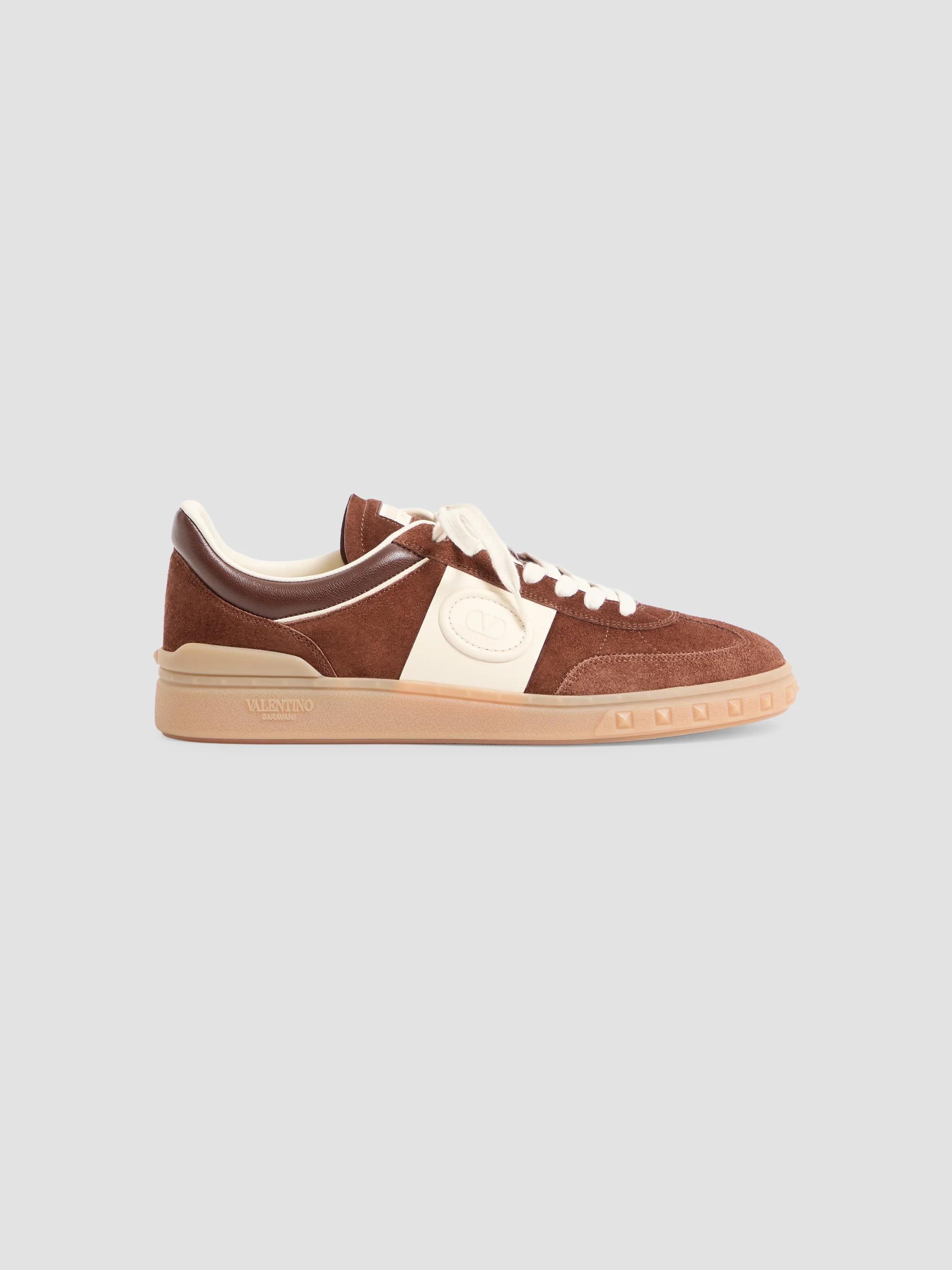 Valentino Garavani One Stud XL Nappa Leather Low Top Sneakers