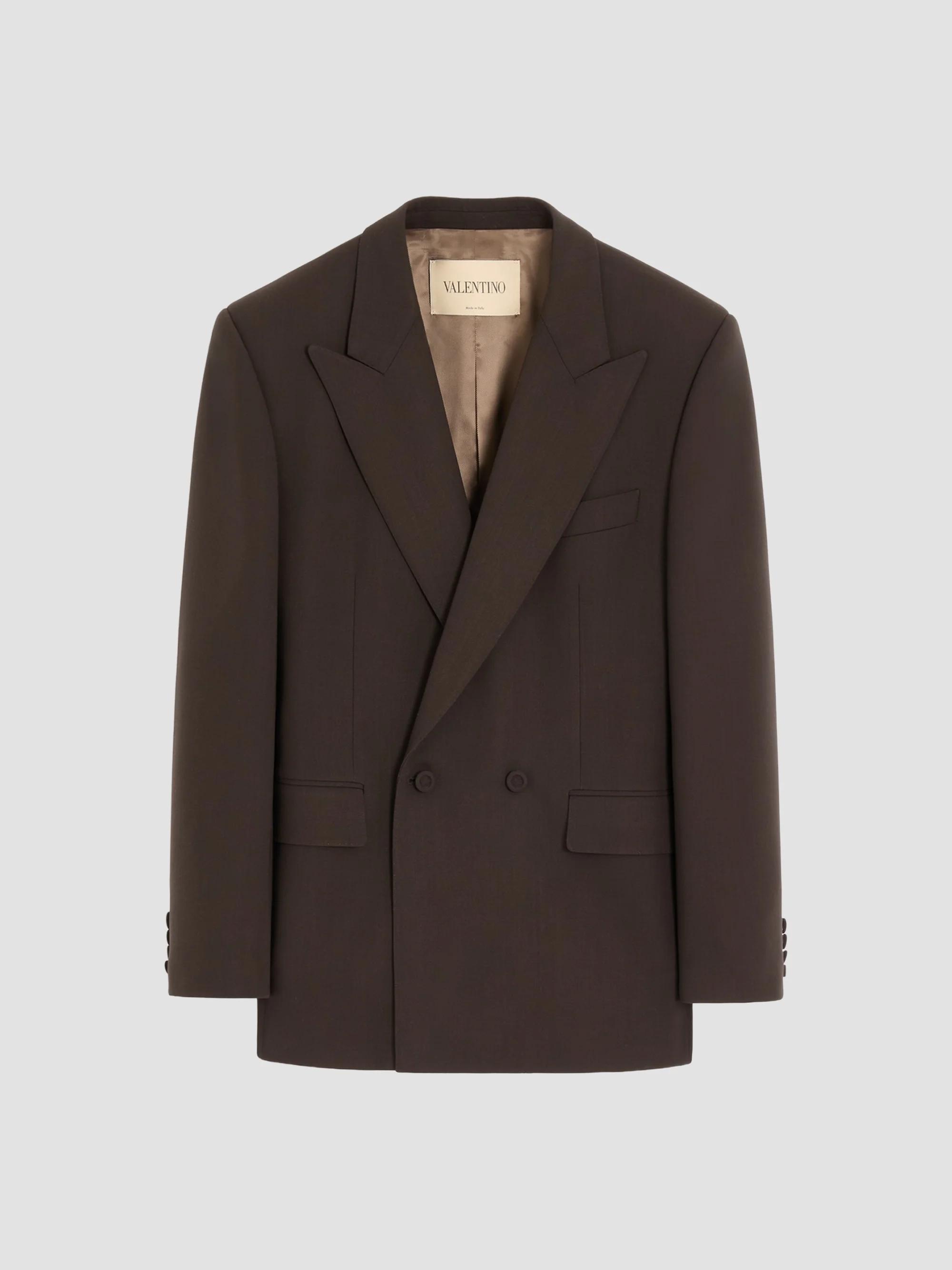 Valentino Garavani Single-Breasted Wool Gabardine Jacket | Saks