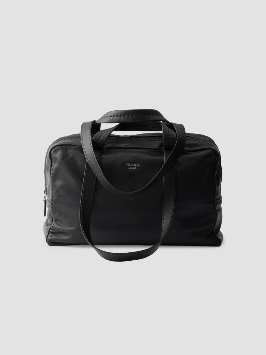 Prada Nappa Leather Work Bag | Saks Fifth Avenue