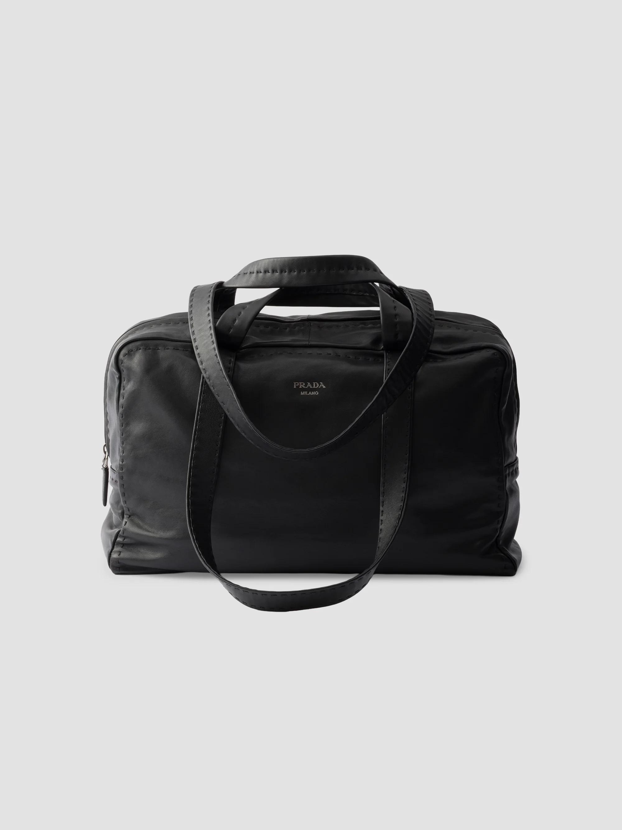Prada Nappa Leather Work Bag | Saks Fifth Avenue