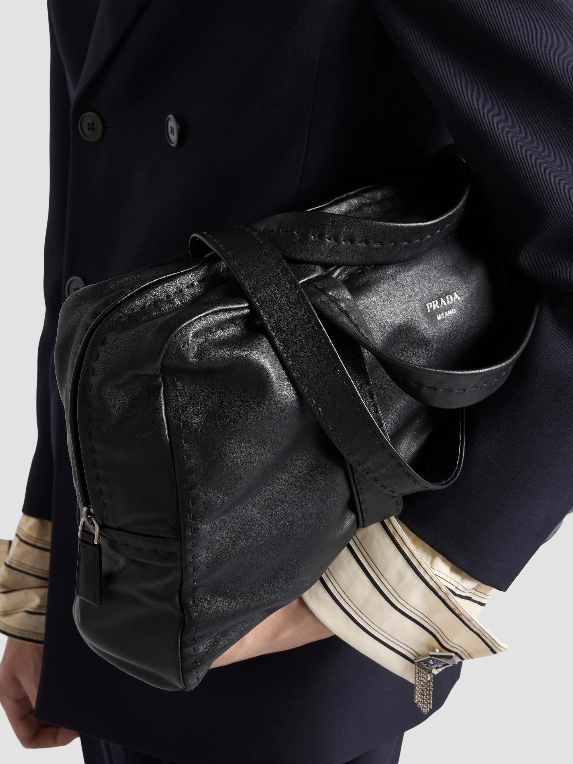 バッグ Archive PRADA Nappa Leather Hand Bag Prada Nappa Leather Work Bag | Saks Fifth Avenue