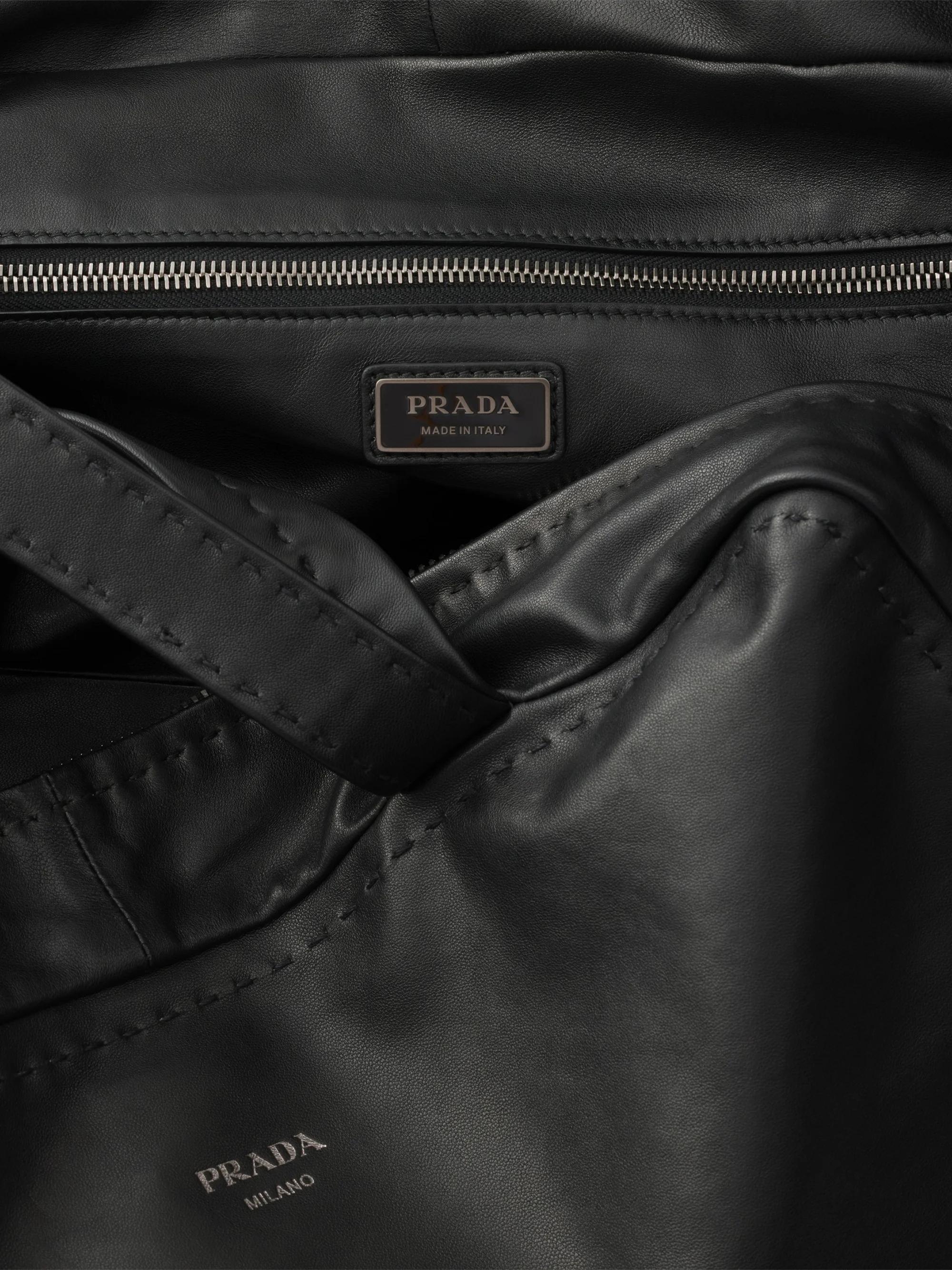 Prada Nappa Leather Work Bag | Saks Fifth Avenue