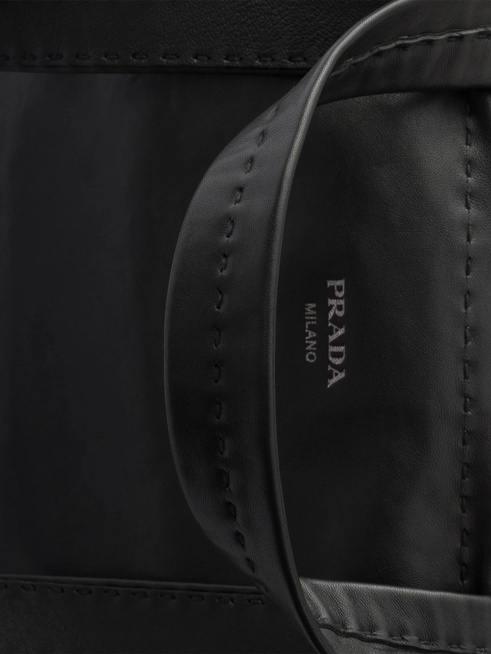 Prada Nappa Leather Work Bag | Saks Fifth Avenue