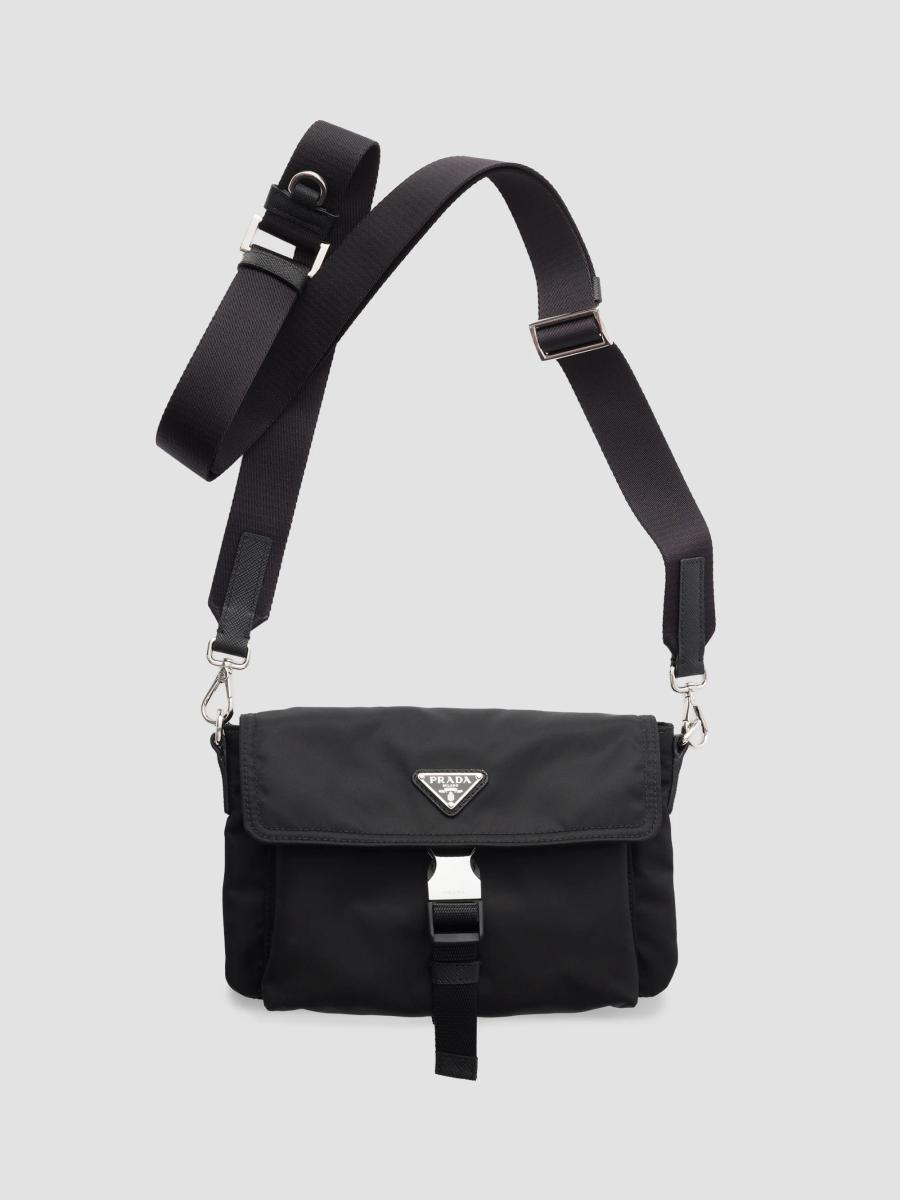 Prada Women's Re-nylon Smartphone Case In Black