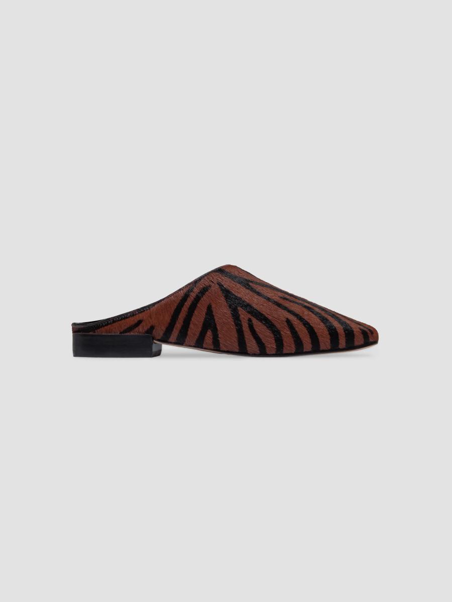 Bernardo Women's Porto Flat Mules In Zebra
