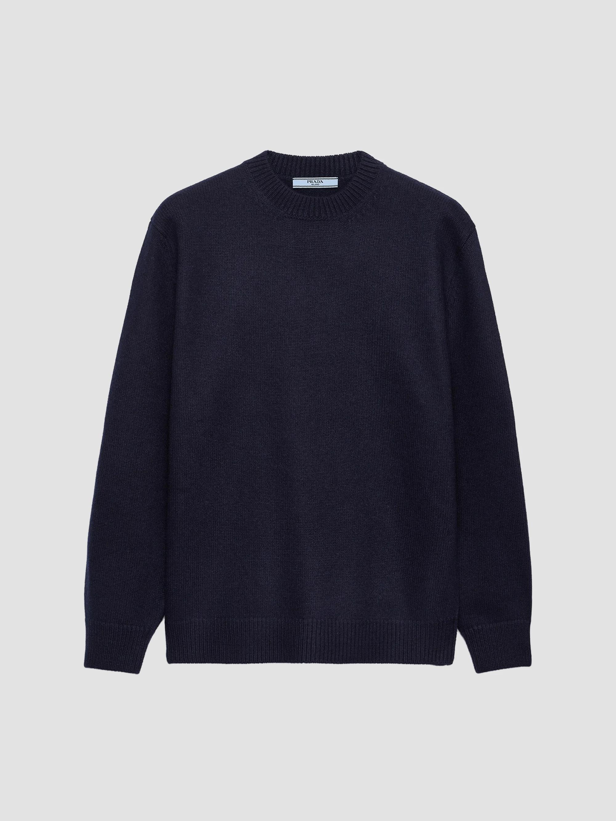 Prada Cashmere and Wool Crew-Neck Sweater | Saks Fifth Avenue