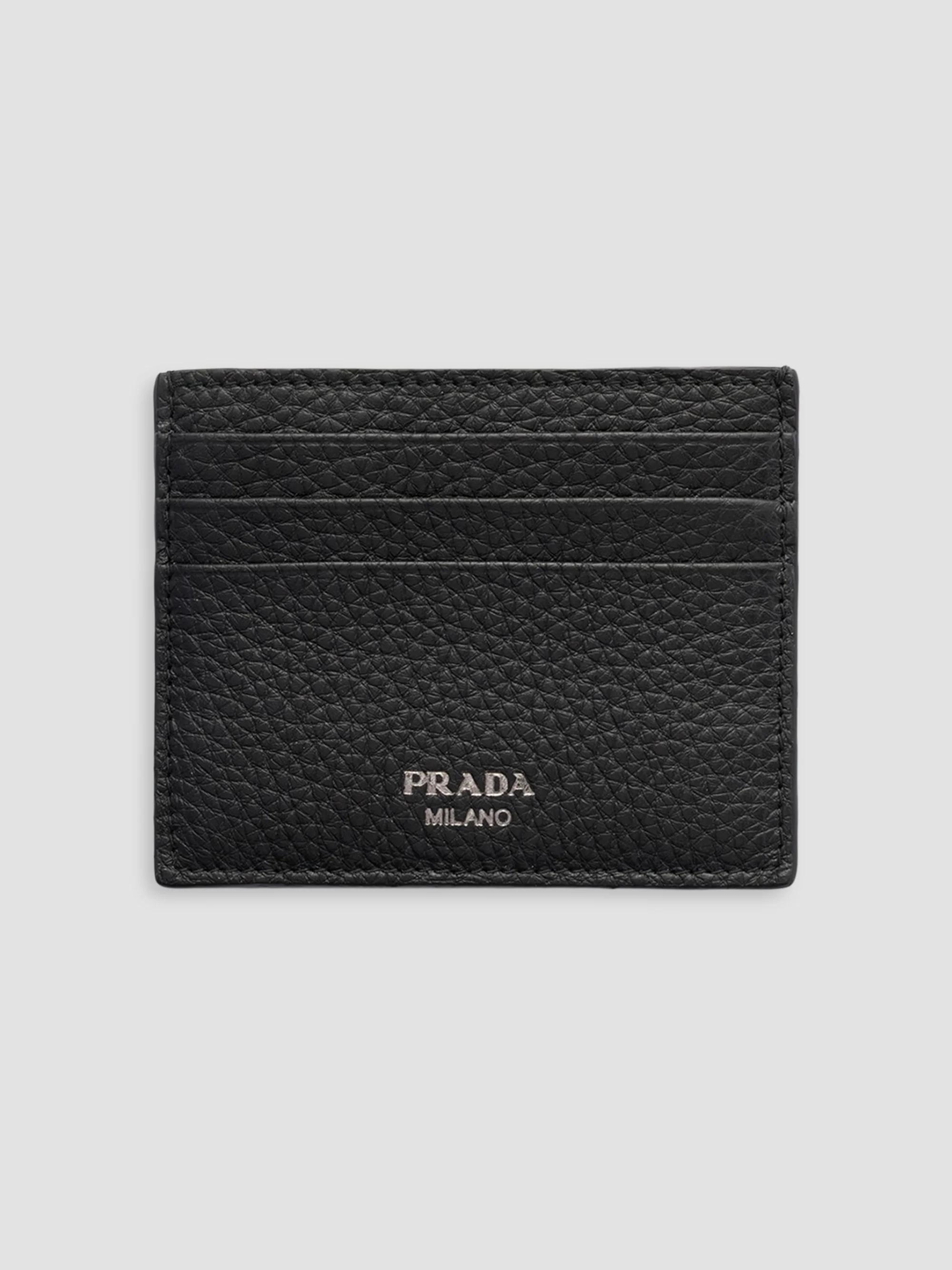 Prada Re-Nylon And Saffiano Leather Card Holder | Saks Fifth Avenue