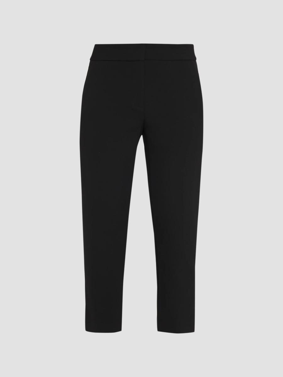 Veronica Beard Women's Renzo Crop Cigarette Pants In Black