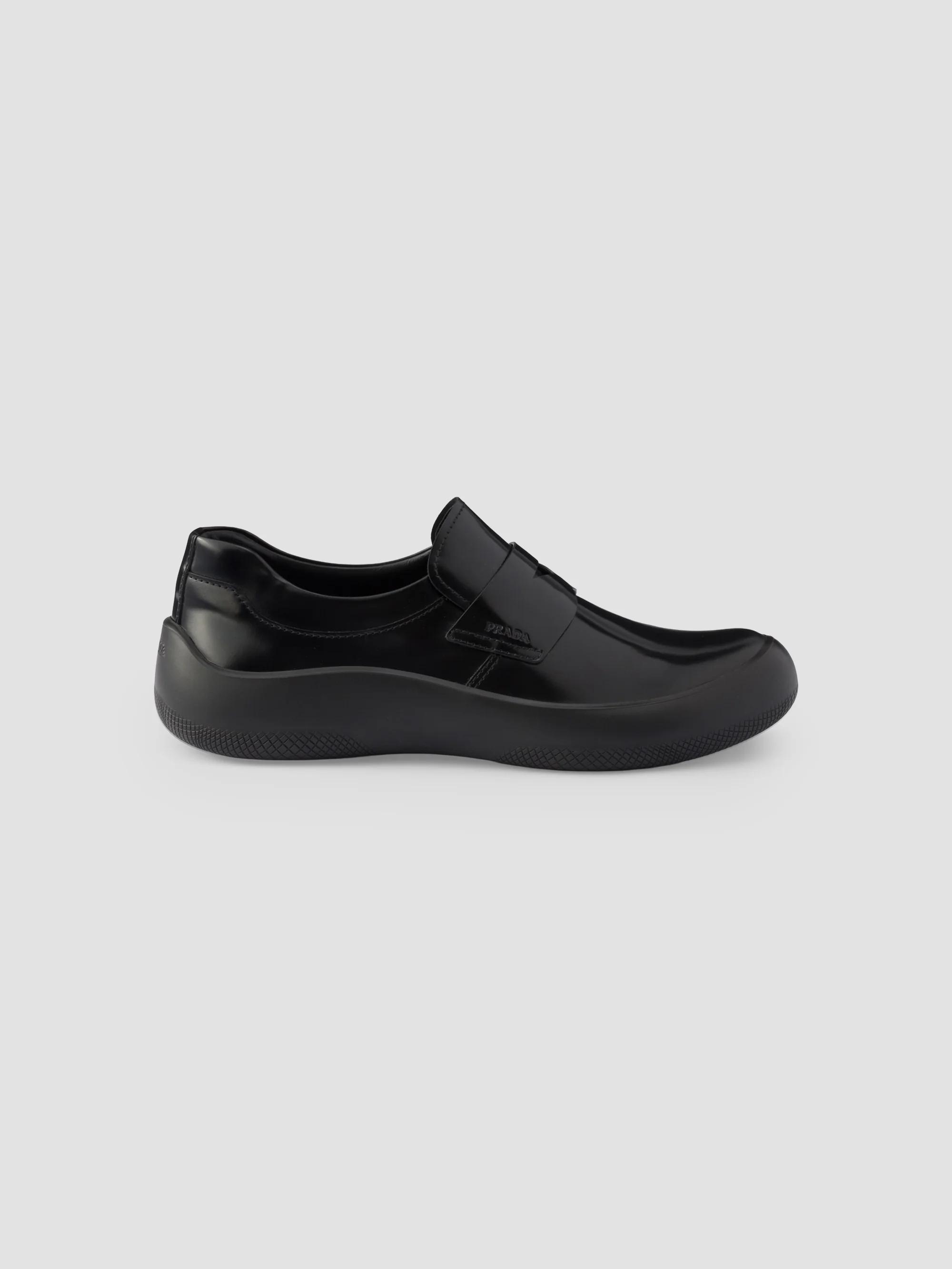 Prada Shuffle Antiqued Leather Laced Shoes | Saks Fifth Avenue