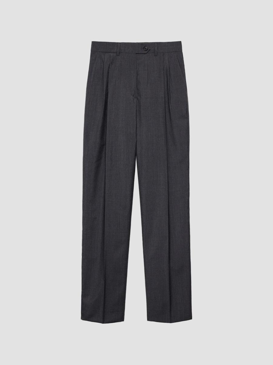 Prada Women's Light Mohair Pants In Grey
