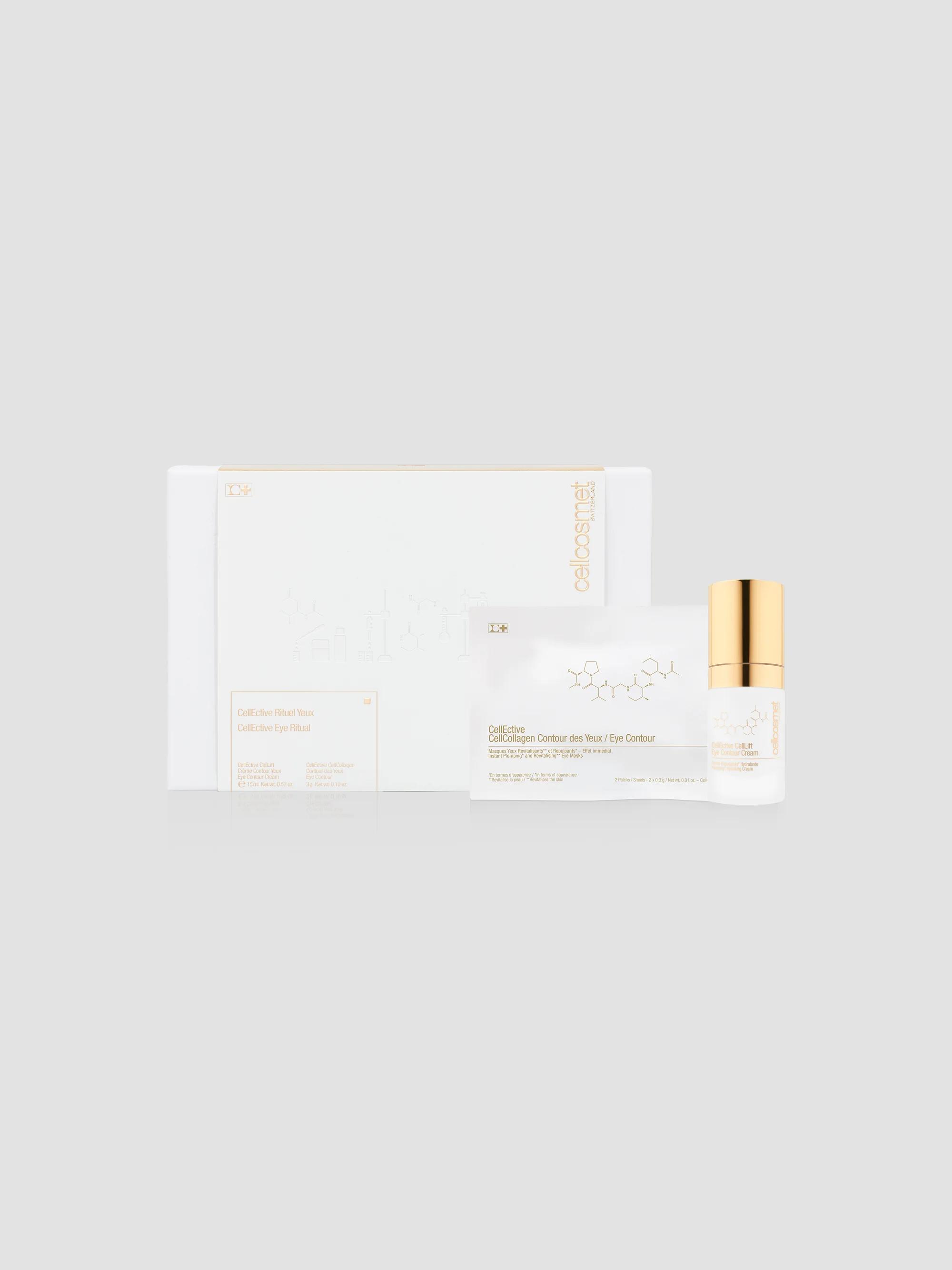 Cellcosmet Switzerland CellEctive Eye Ritual Two-Piece Skincare Set