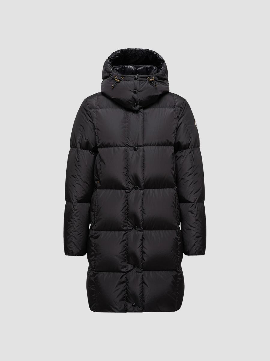 Moncler Women's Litte Puffer Coat In Black