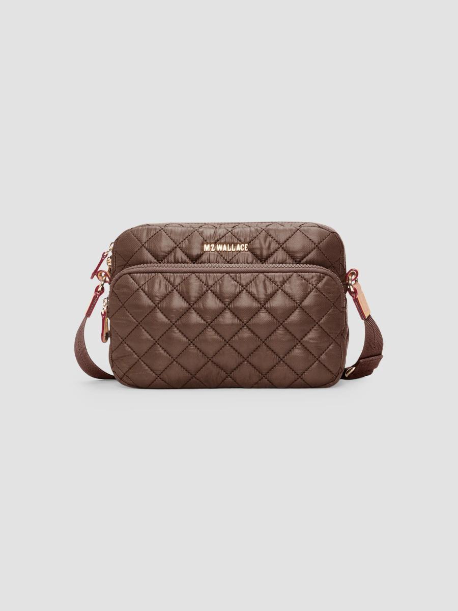 Mz Wallace Women's Small Metro Camera Bag In Walnut