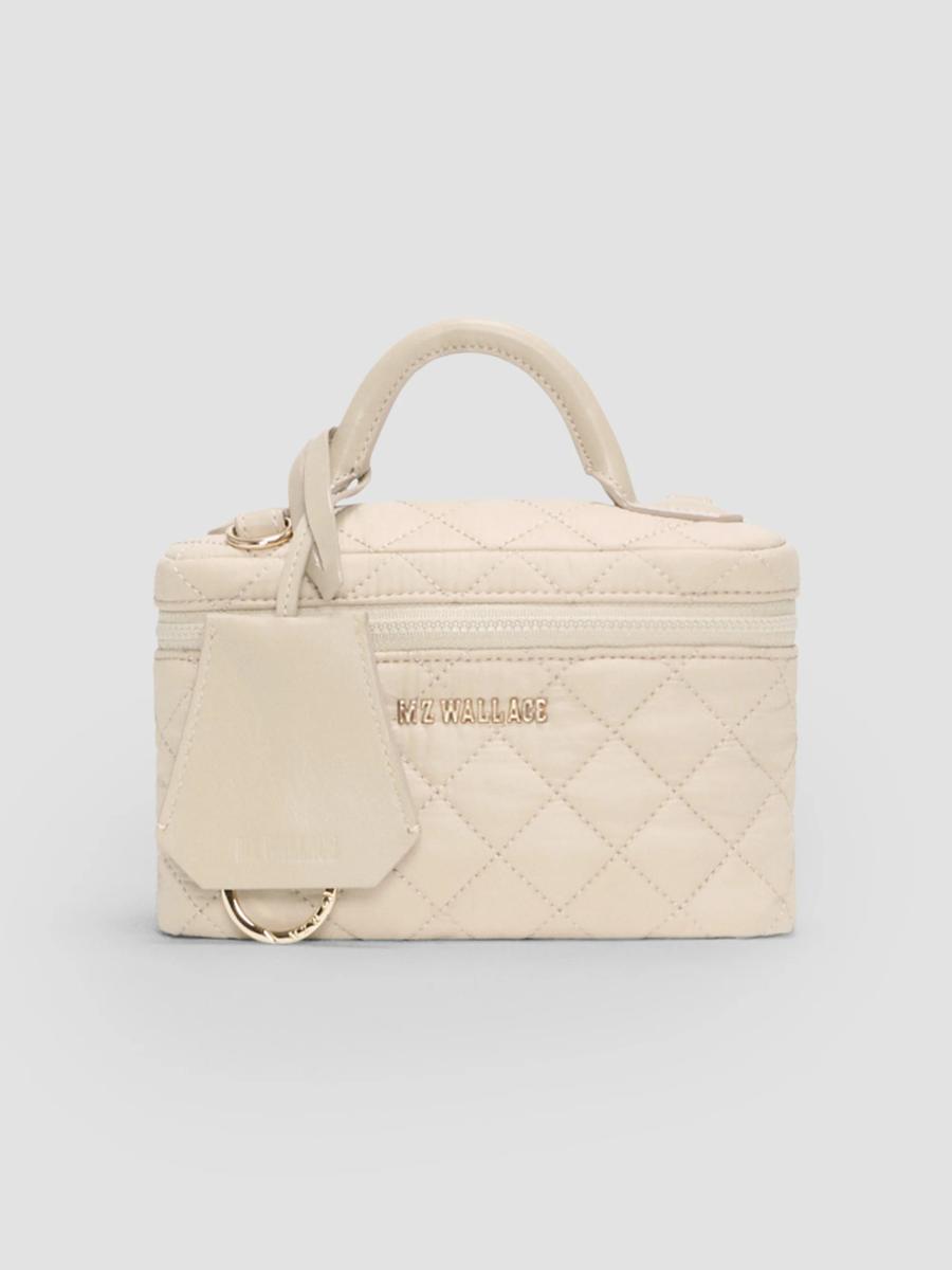 Mz Wallace Women's Metro Train Case Crossbody Bag In Sand