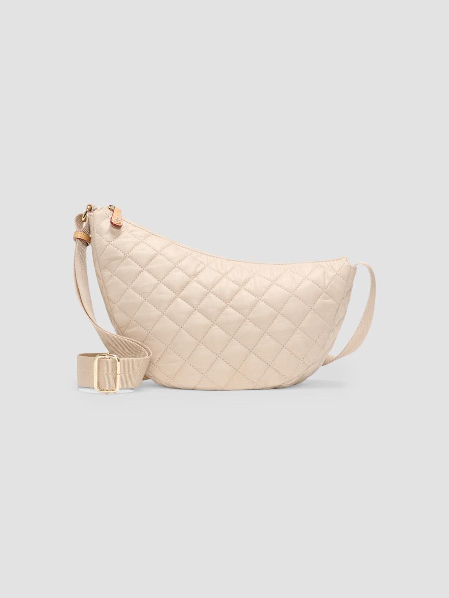 Mz Wallace Women's Small Metro Smile Bag In Sand
