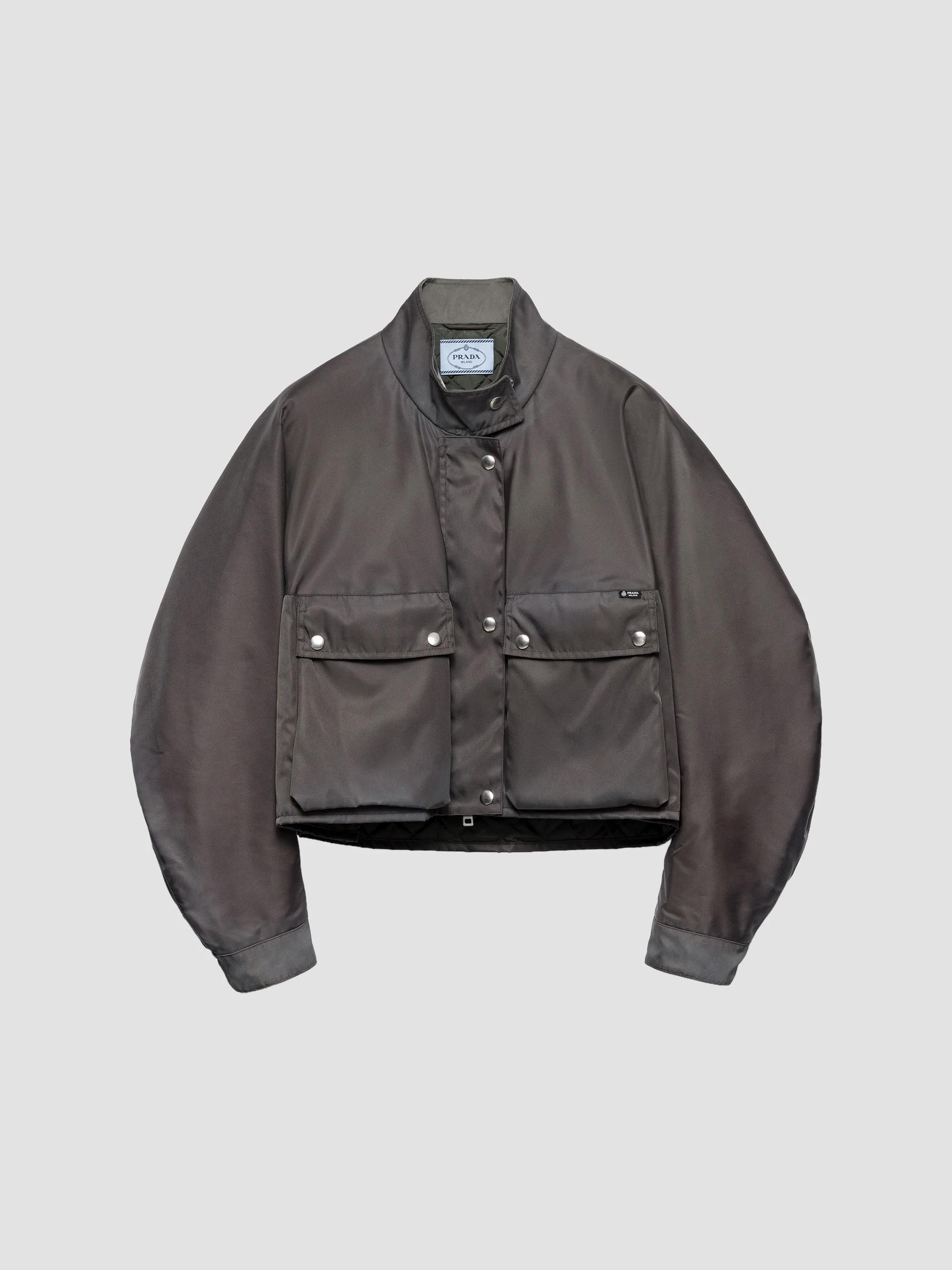 Prada Nappa Leather Biker Jacket | Saks Fifth Avenue