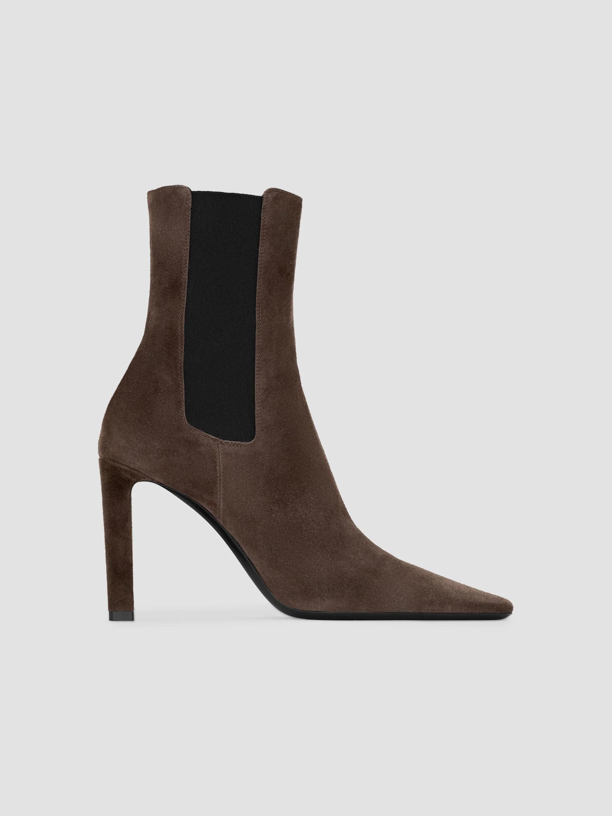 Saint Laurent Le Loafers Supple in Suede | Saks Fifth Avenue