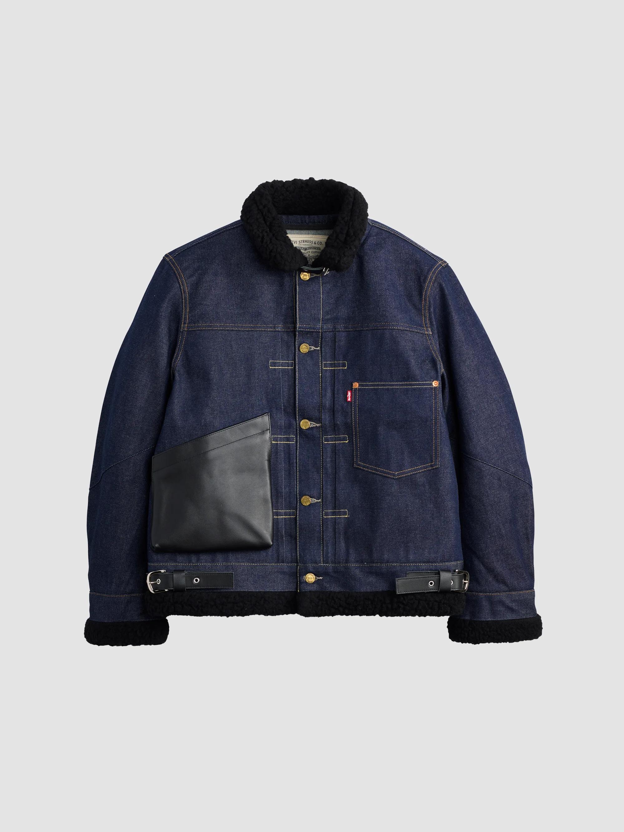 sacai Wool Melton X Puffer | Saks Fifth Avenue