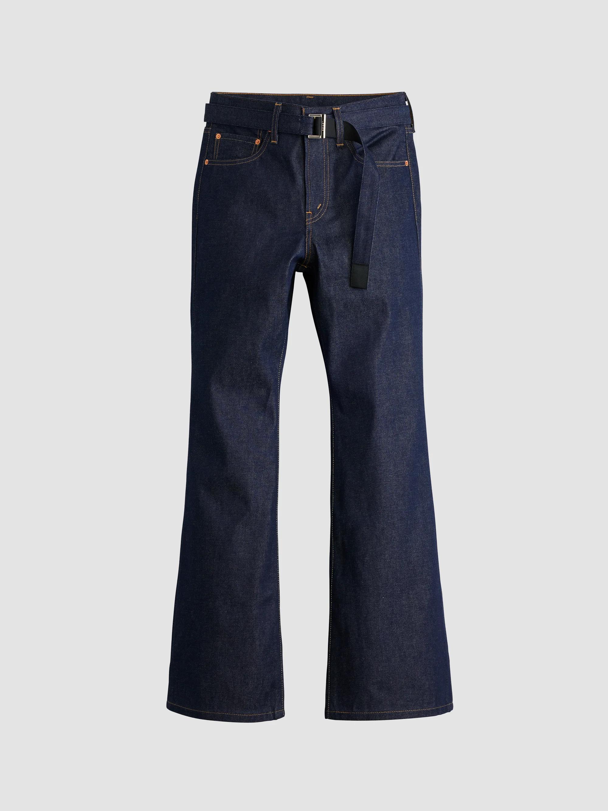 sacai Levi's x Sacai Oversized Cuffed Jeans | Saks Fifth Avenue