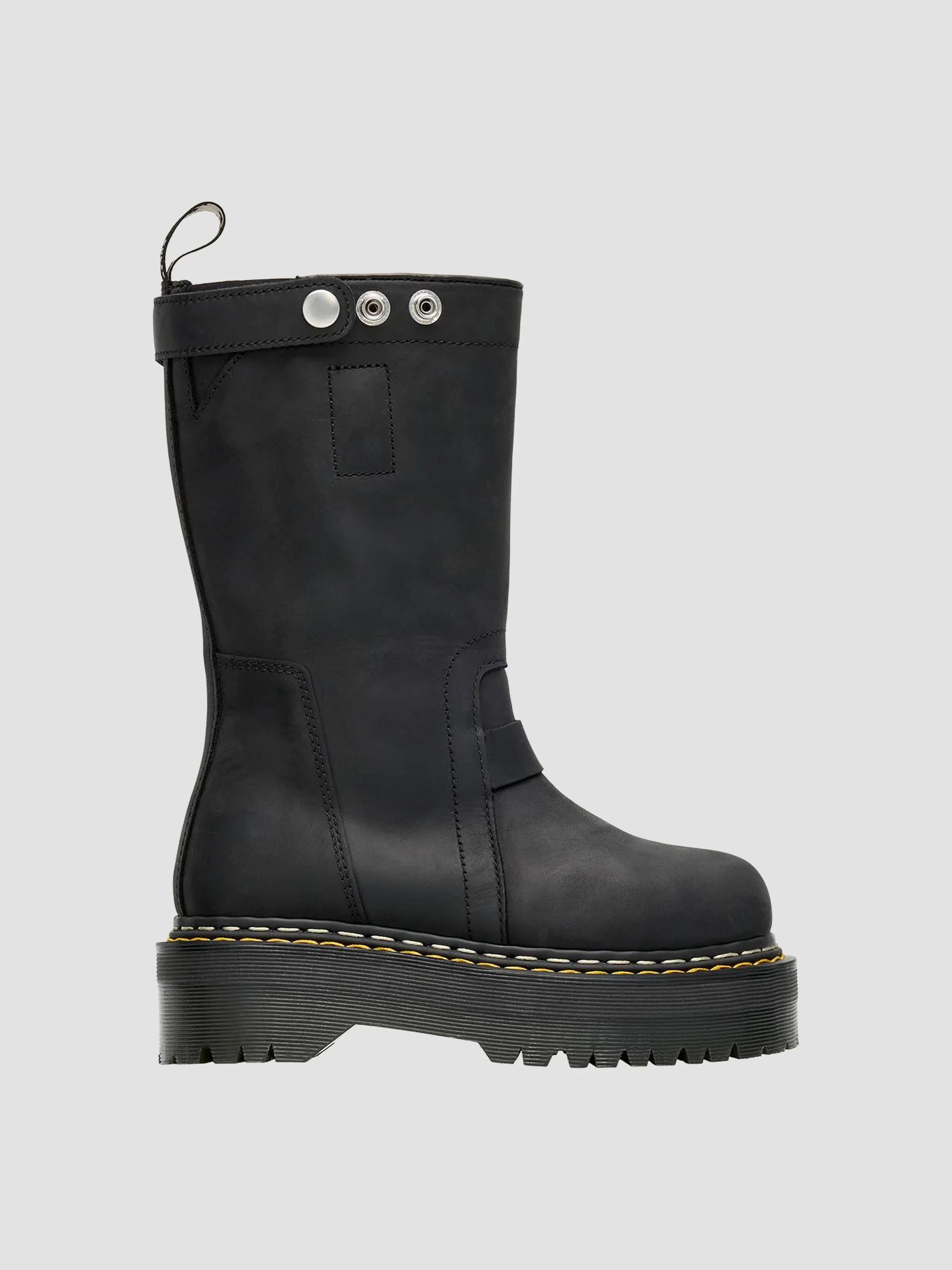 Rick Owens Low Army Bogun Leather Boots | Saks Fifth Avenue