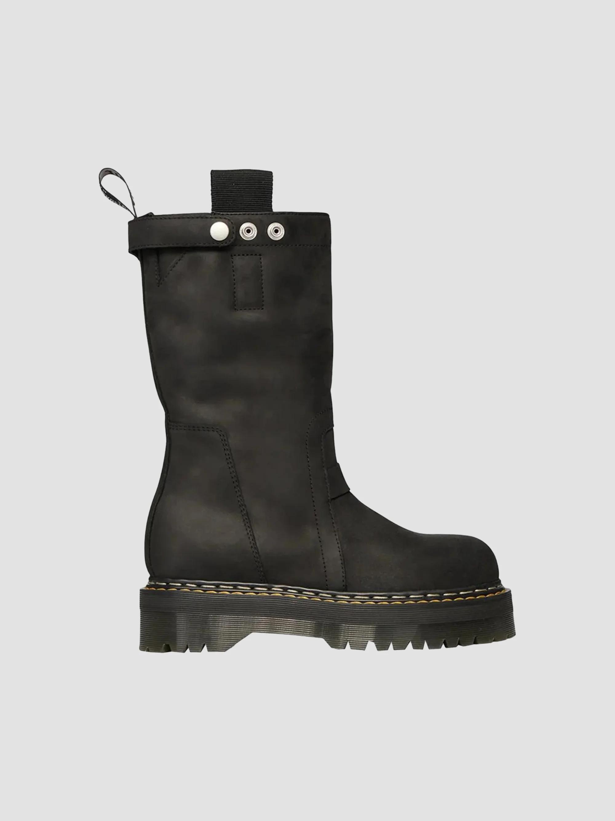 Rick Owens Dr. Martens x Rick Owens Quad Sole Steel Toe Boot