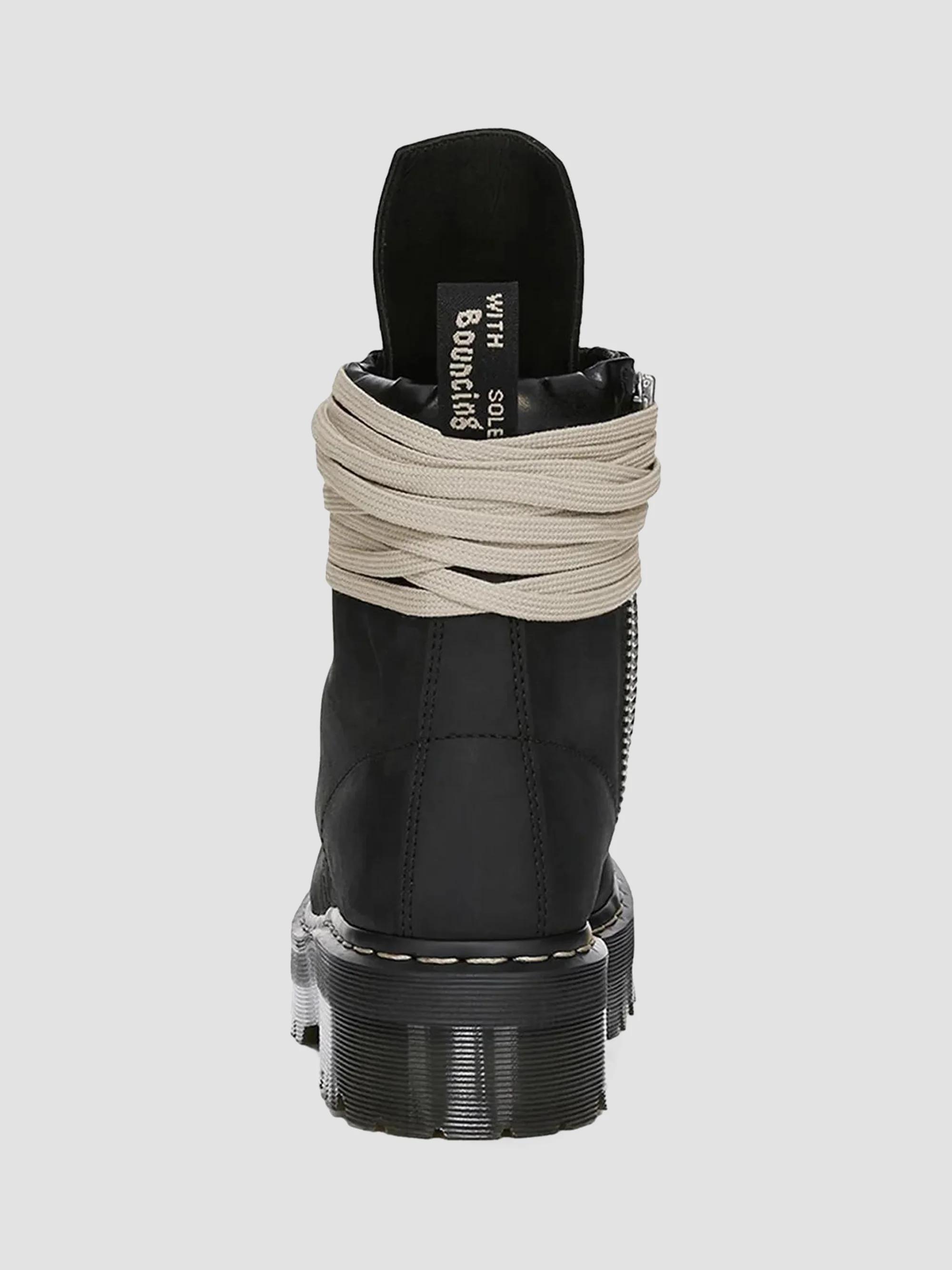 Rick Owens Dr. Martens x Rick Owens Quad Sole Steel Toe Boot