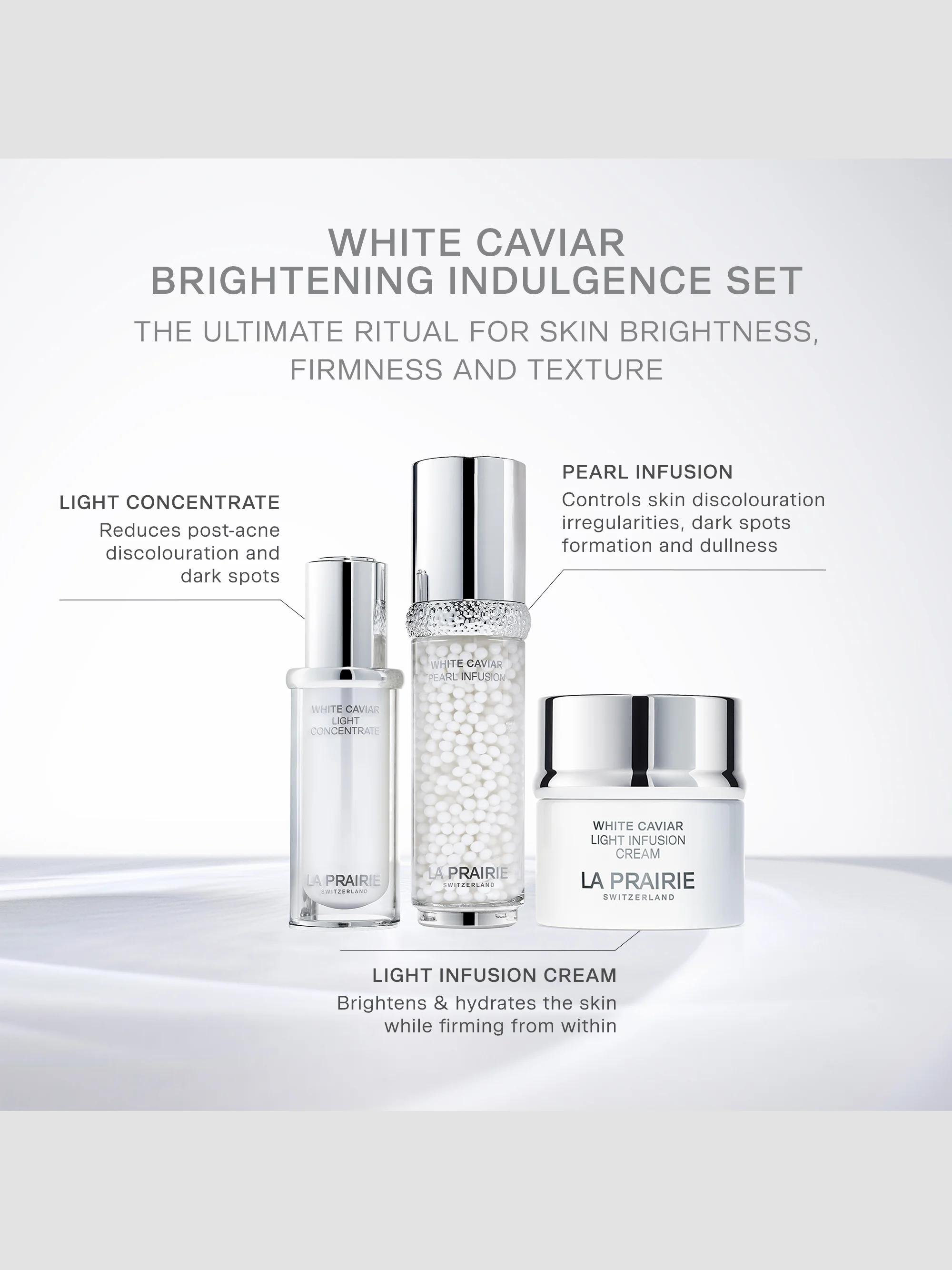 La Prairie 4-Piece White Caviar Brightening Indulgence Set | Saks
