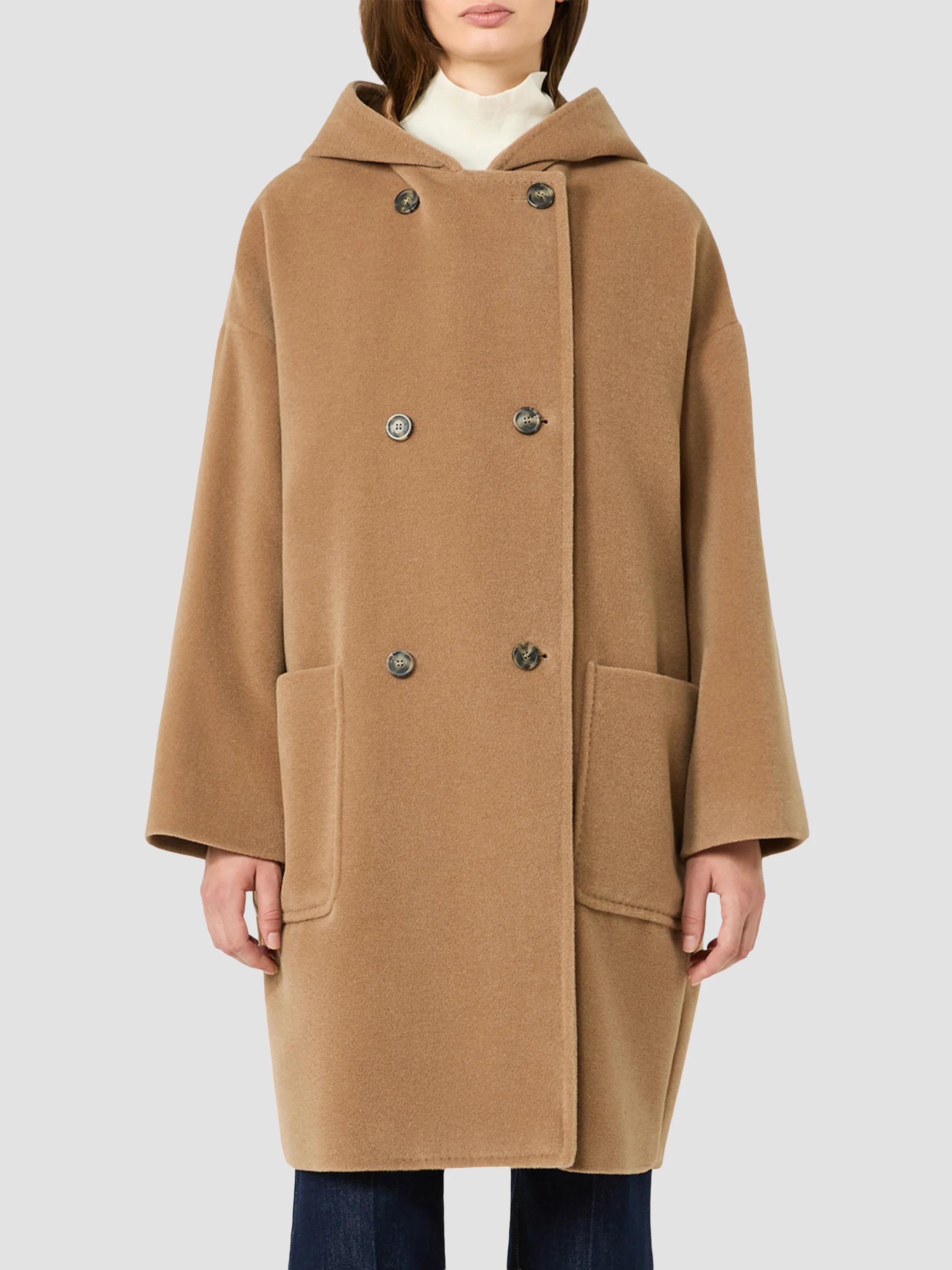 Weekend Max Mara Wool and Alpaca Beaver Cloth Coat | Saks Fifth Avenue