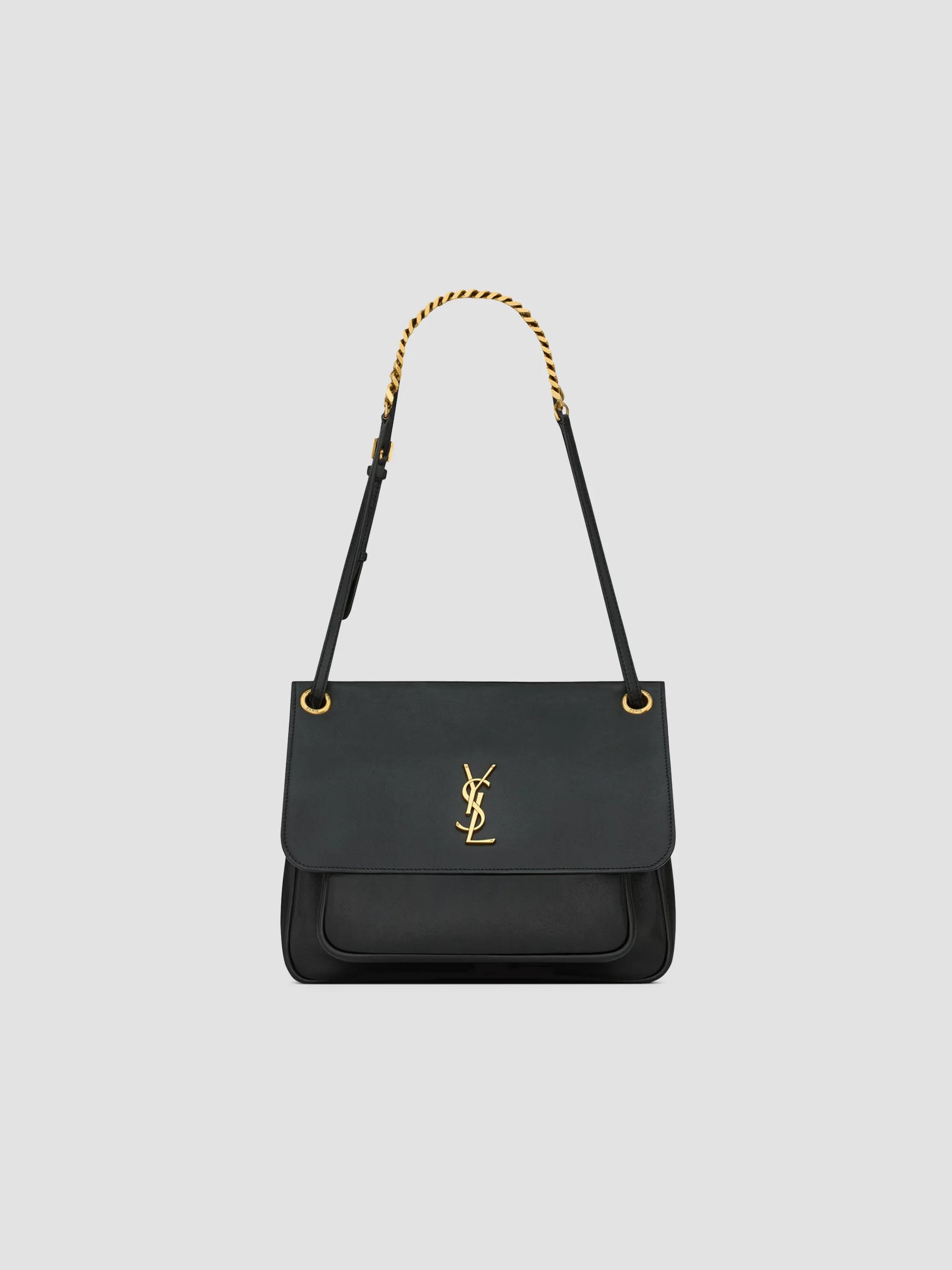 Saint Laurent Medium Envelope Monogram Matelassé Leather Shoulder