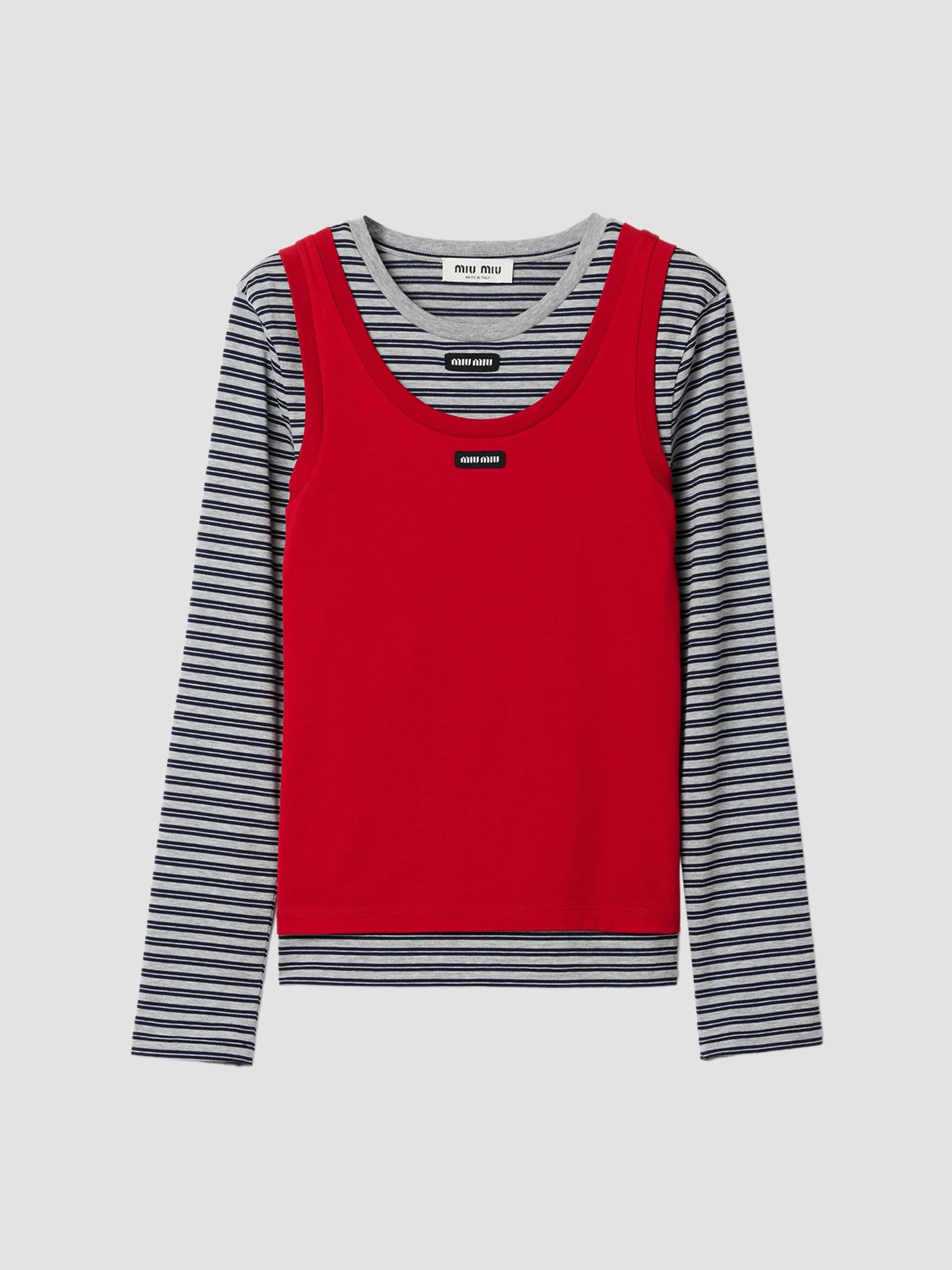 MIU MIU トップス Women's Miu Miu Designer Tops | Saks Fifth Avenue
