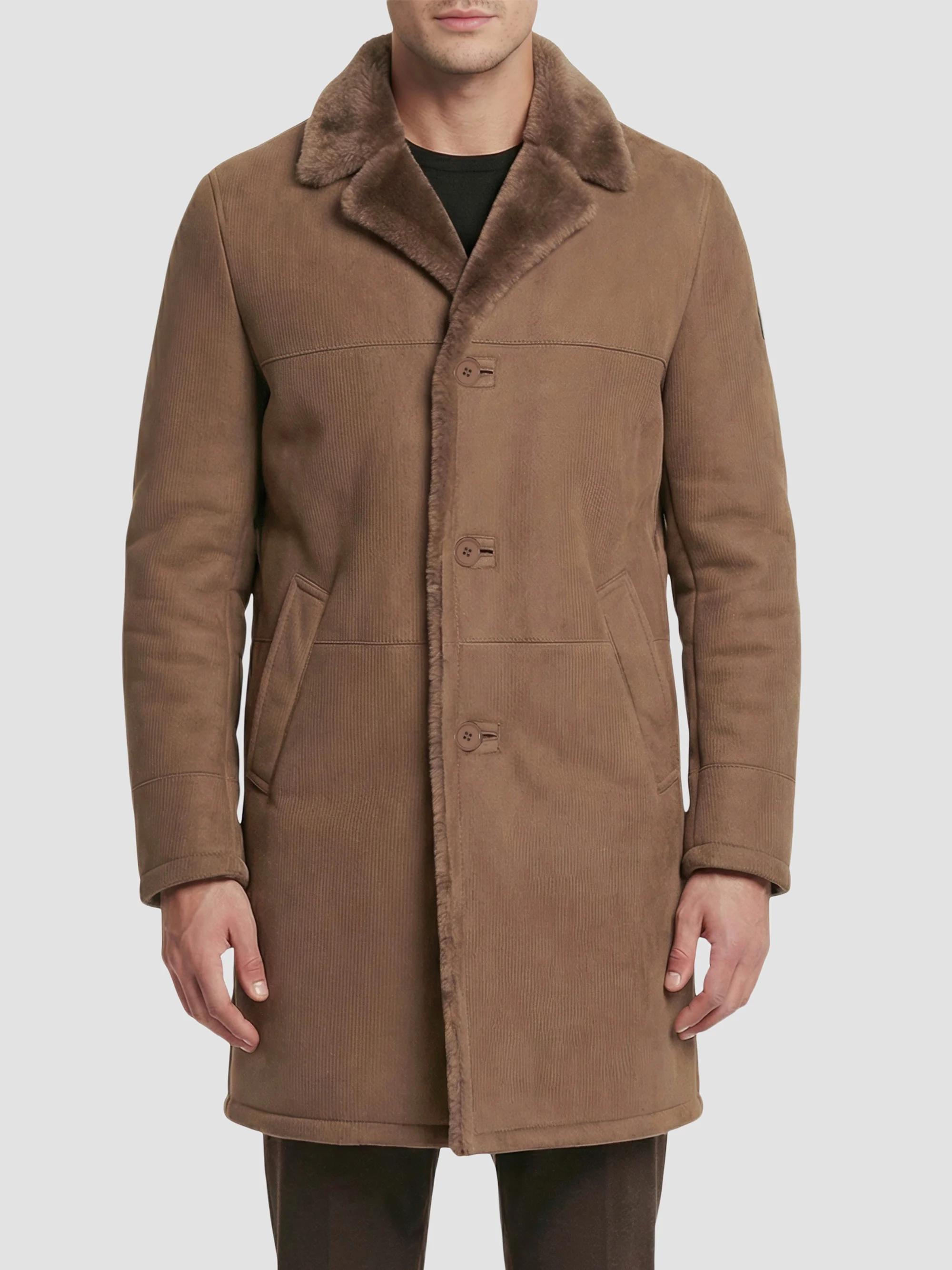 Gorski Embossed Merino Shearling Lamb Stroller Coat | Saks Fifth