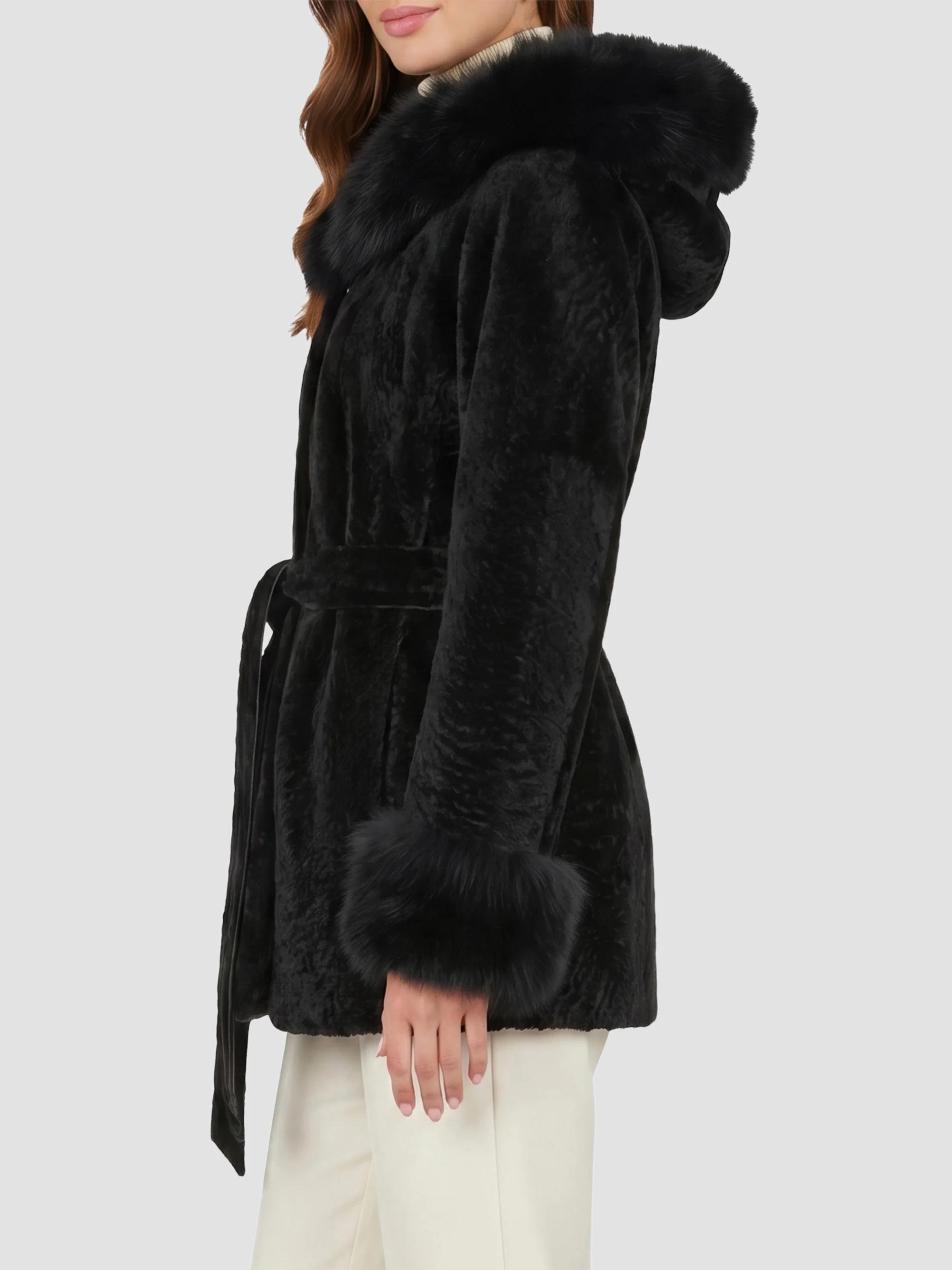 Gorski Textured Lamb Reversible Parka Jacket | Saks Fifth Avenue