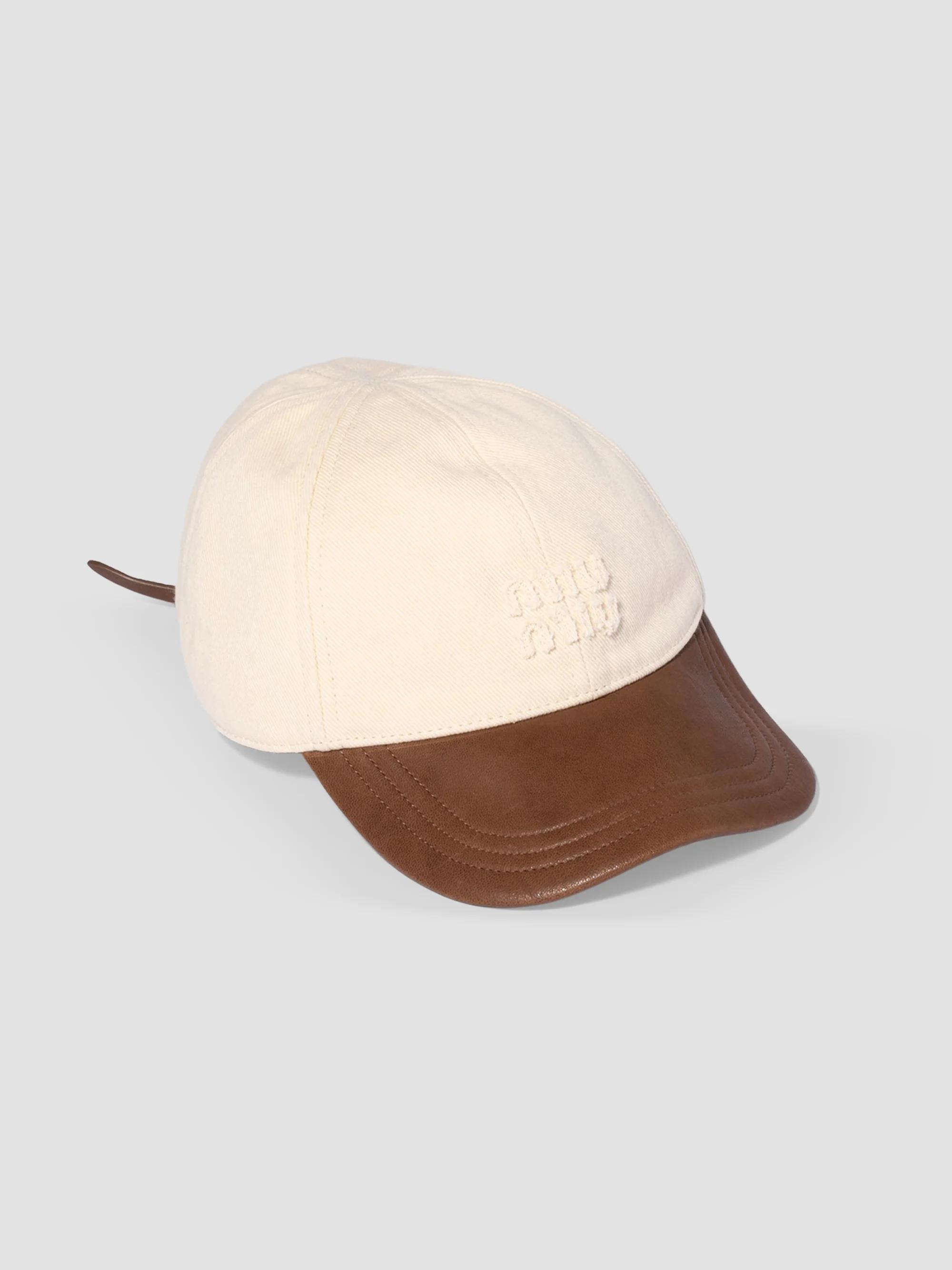 Miu Miu Woven Fabric Hat | Saks Fifth Avenue