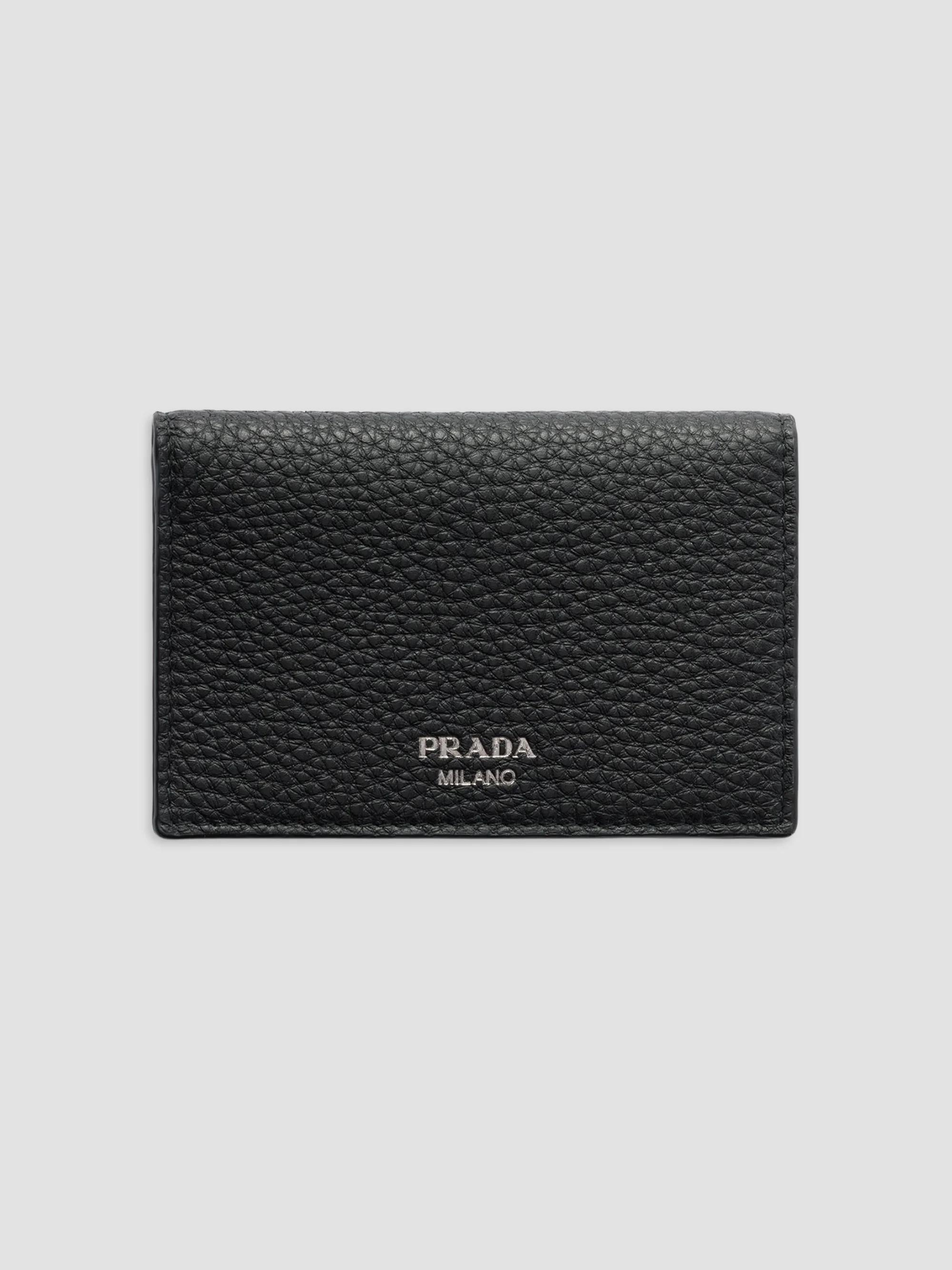   サフィアーノカードアンドウォレット Prada Saffiano Leather Card Holder | Saks Fifth Avenue
