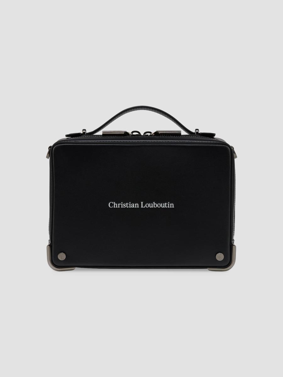 Christian Louboutin Tactical Small Leather Briefcase | Saks Fifth