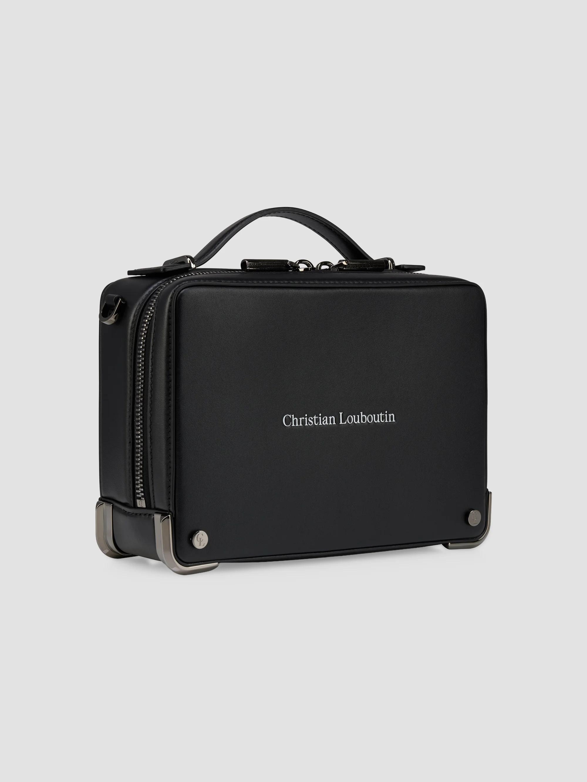 Christian Louboutin Tactical Small Leather Briefcase | Saks Fifth