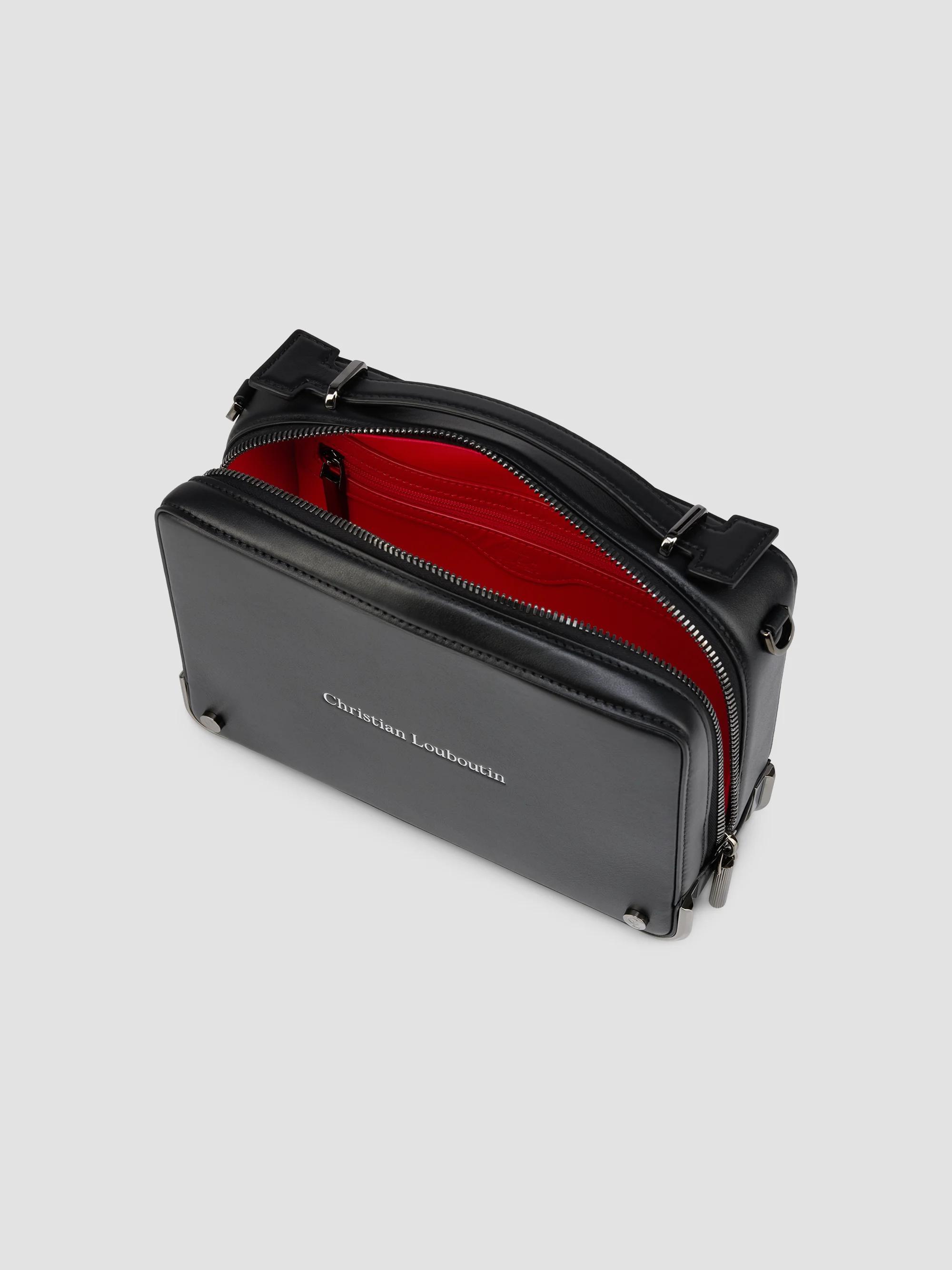 Christian Louboutin Tactical Small Leather Briefcase | Saks Fifth