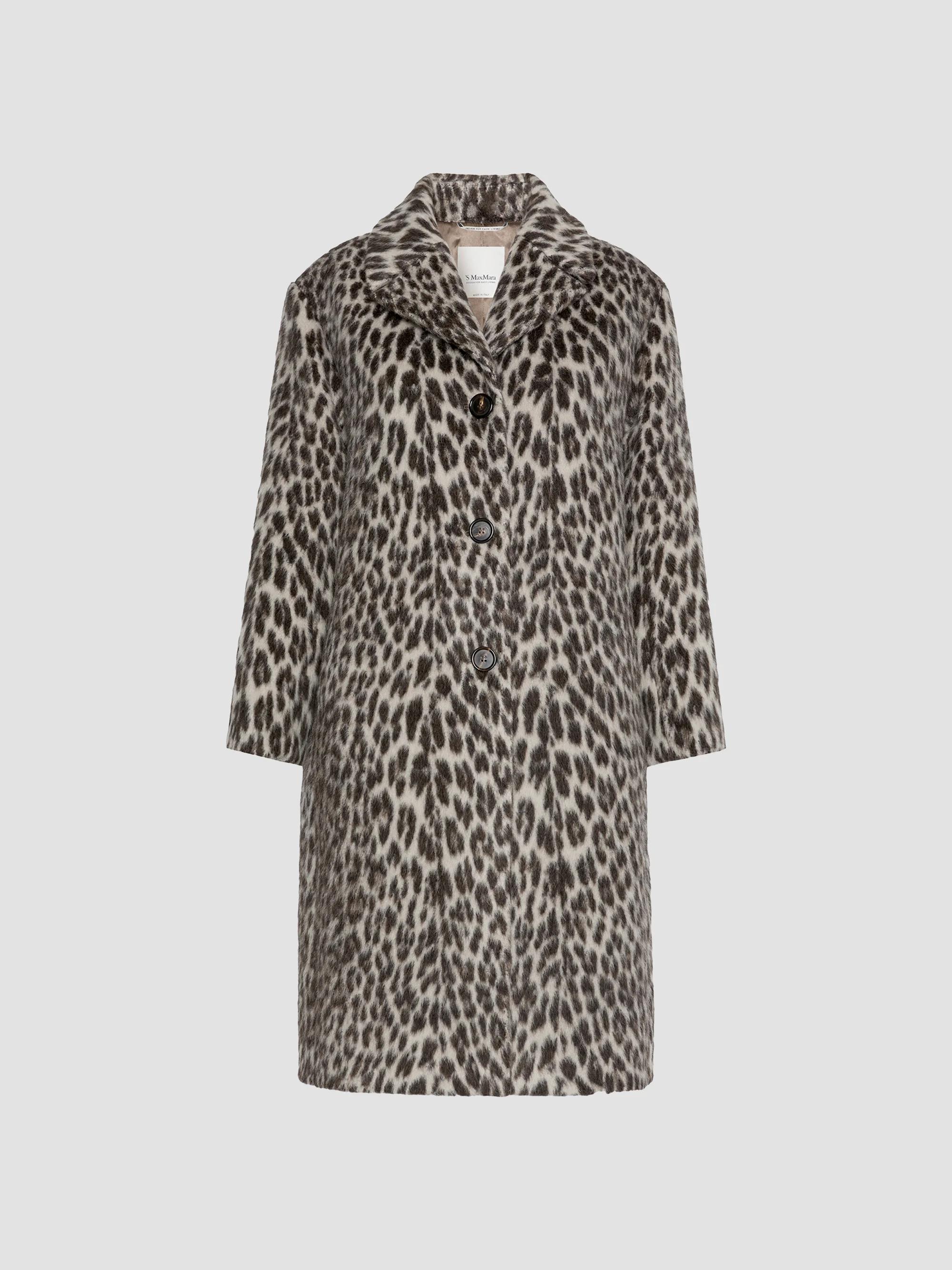 Prada Single-Breasted Floral Jacquard Duchesse Coat | Saks Fifth