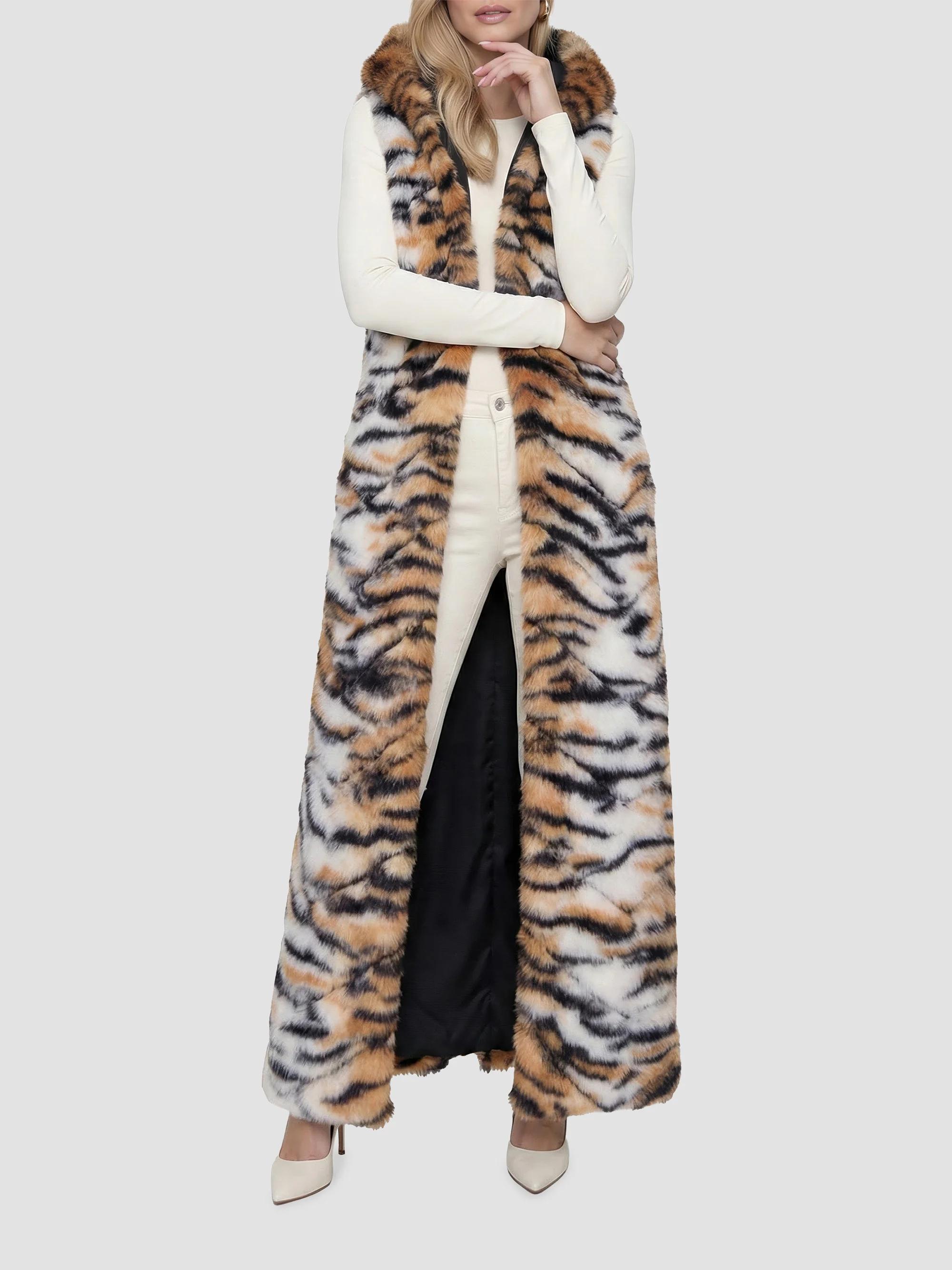 Lyla Grant Faux Fur Fox Hooded Vest | Saks Fifth Avenue