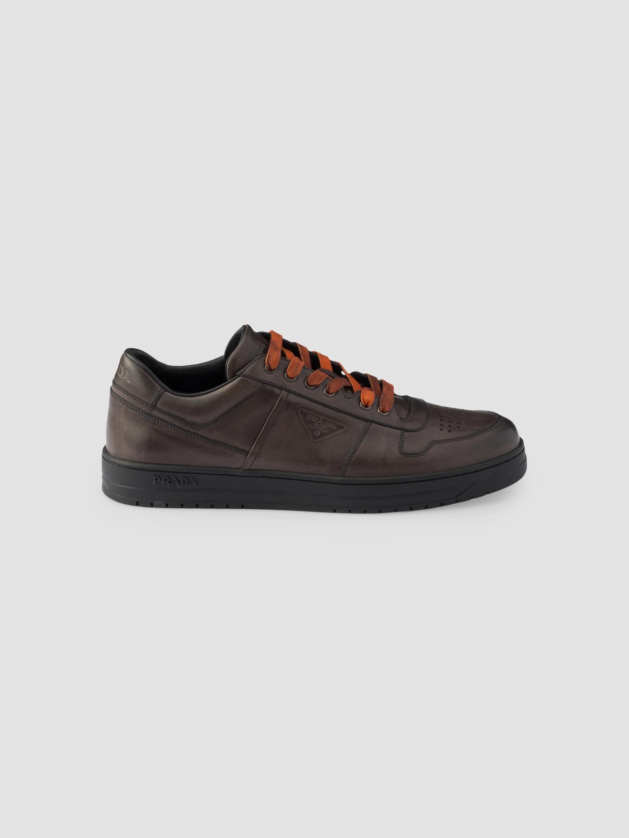 Prada Speedrock Leather and Mesh Fabric Sneakers | Saks Fifth Avenue