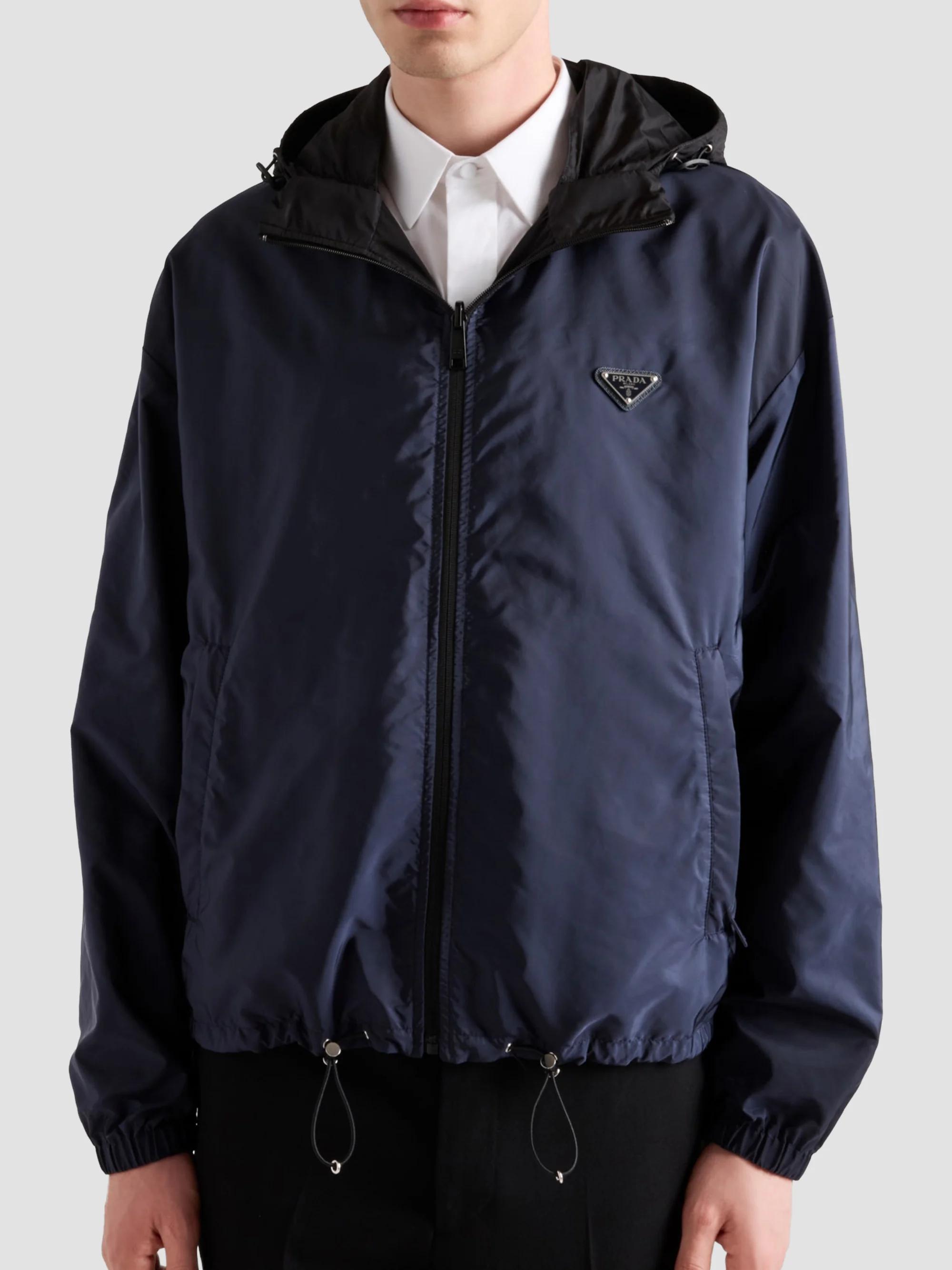 prada ナイロンシェルコート　リバーシブル Prada Reversible Re-Nylon Jacket | Saks Fifth Avenue