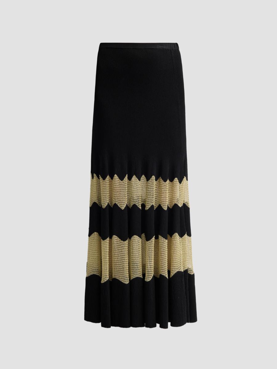 Ulla Johnson Women's Bettine Knit Skirt In Black