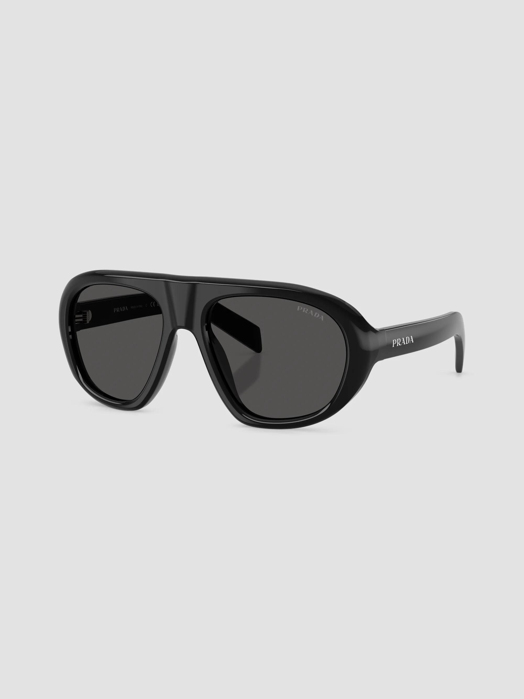 Prada 55MM Oval Sunglasses | Saks Fifth Avenue