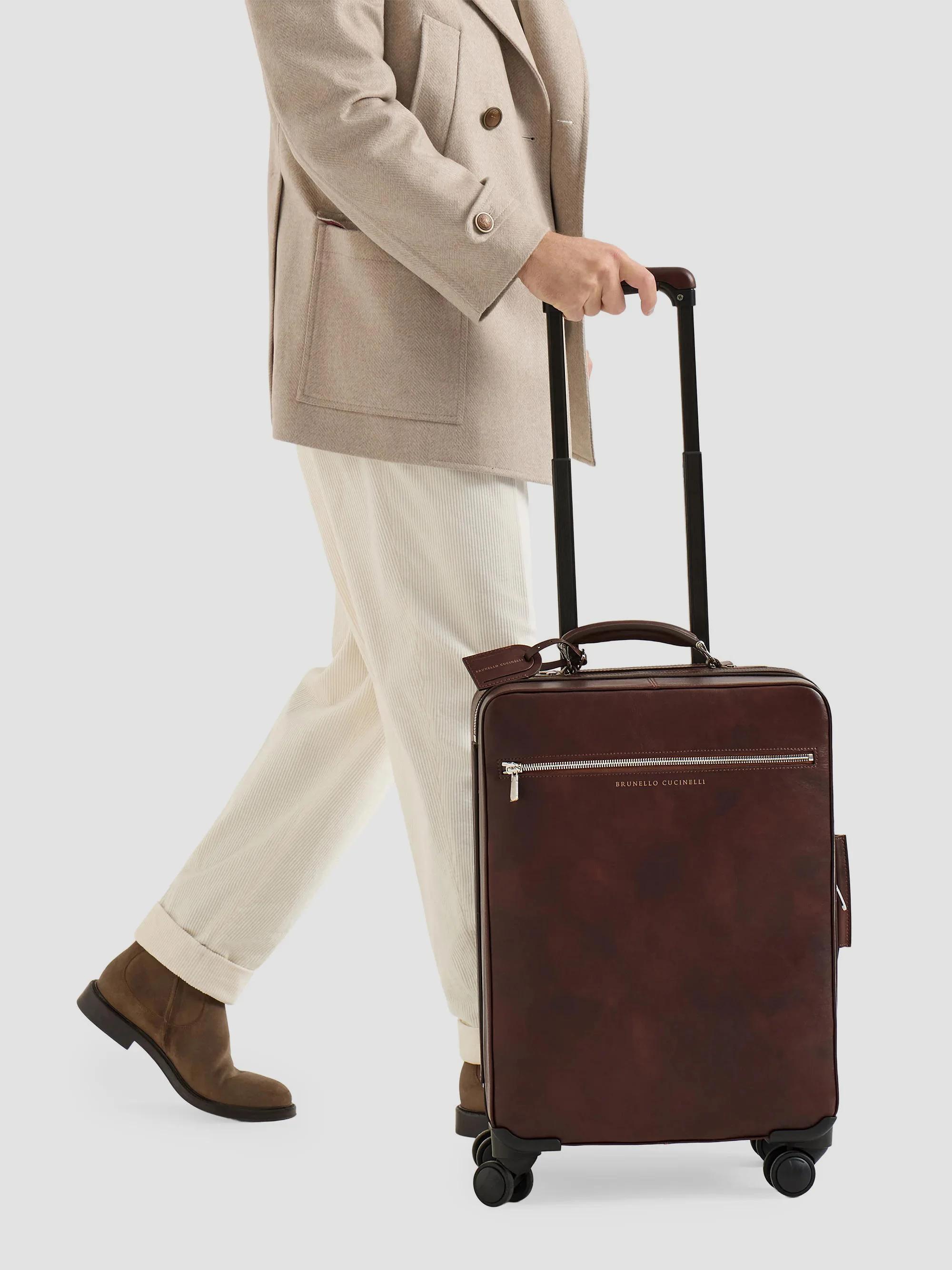 Brunello Cucinelli Calfskin Suitcase | Saks Fifth Avenue