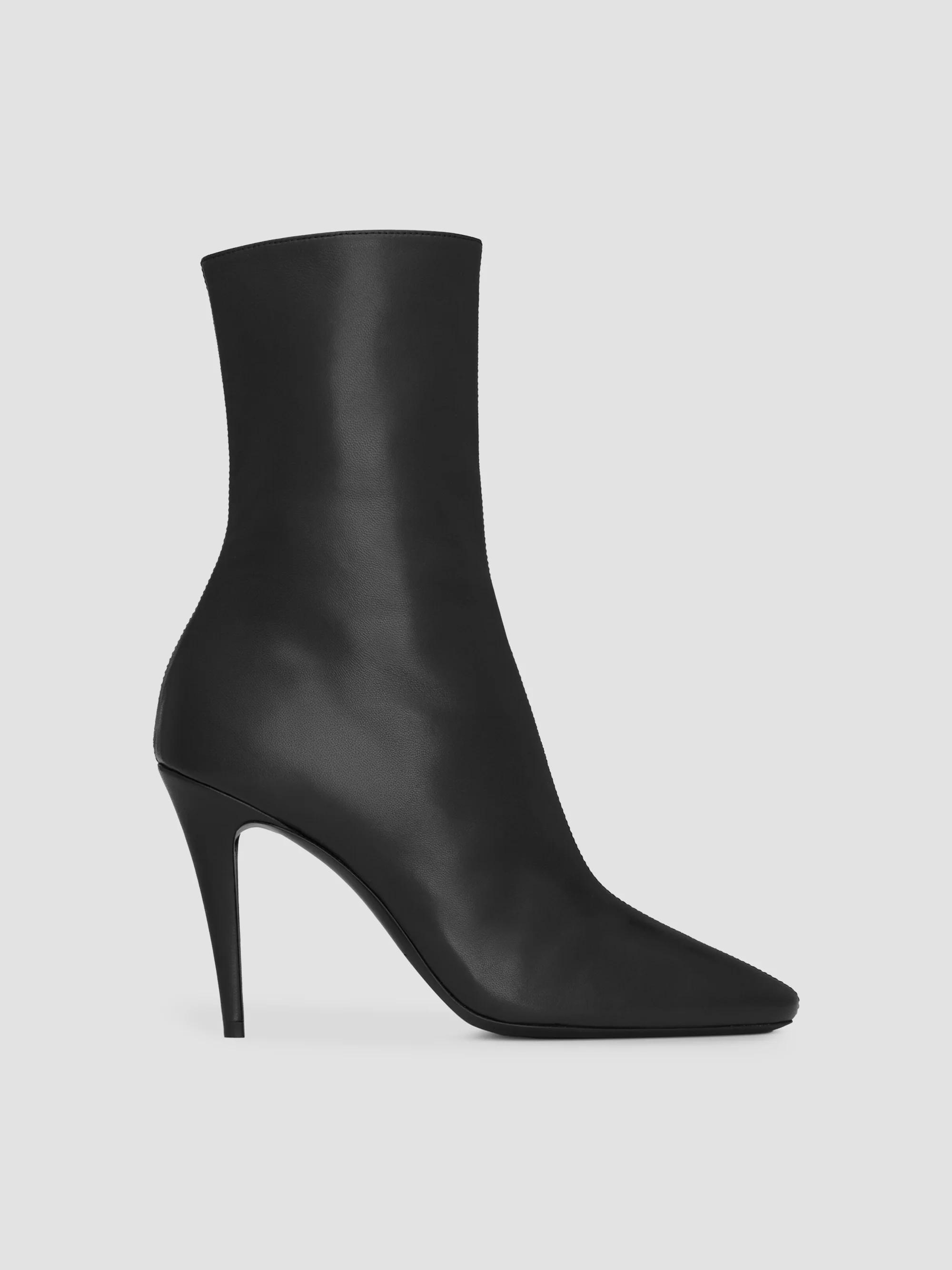 Saint Laurent Oxalis Booties In Mesh | Saks Fifth Avenue
